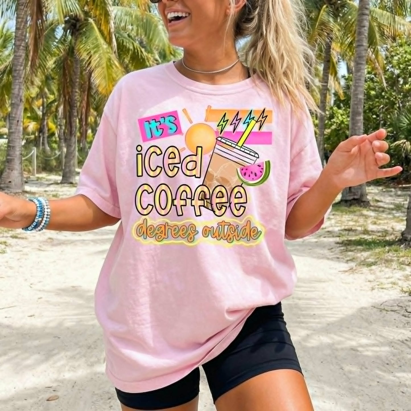 Iced Coffee Degrees-Ready to Press Transfer