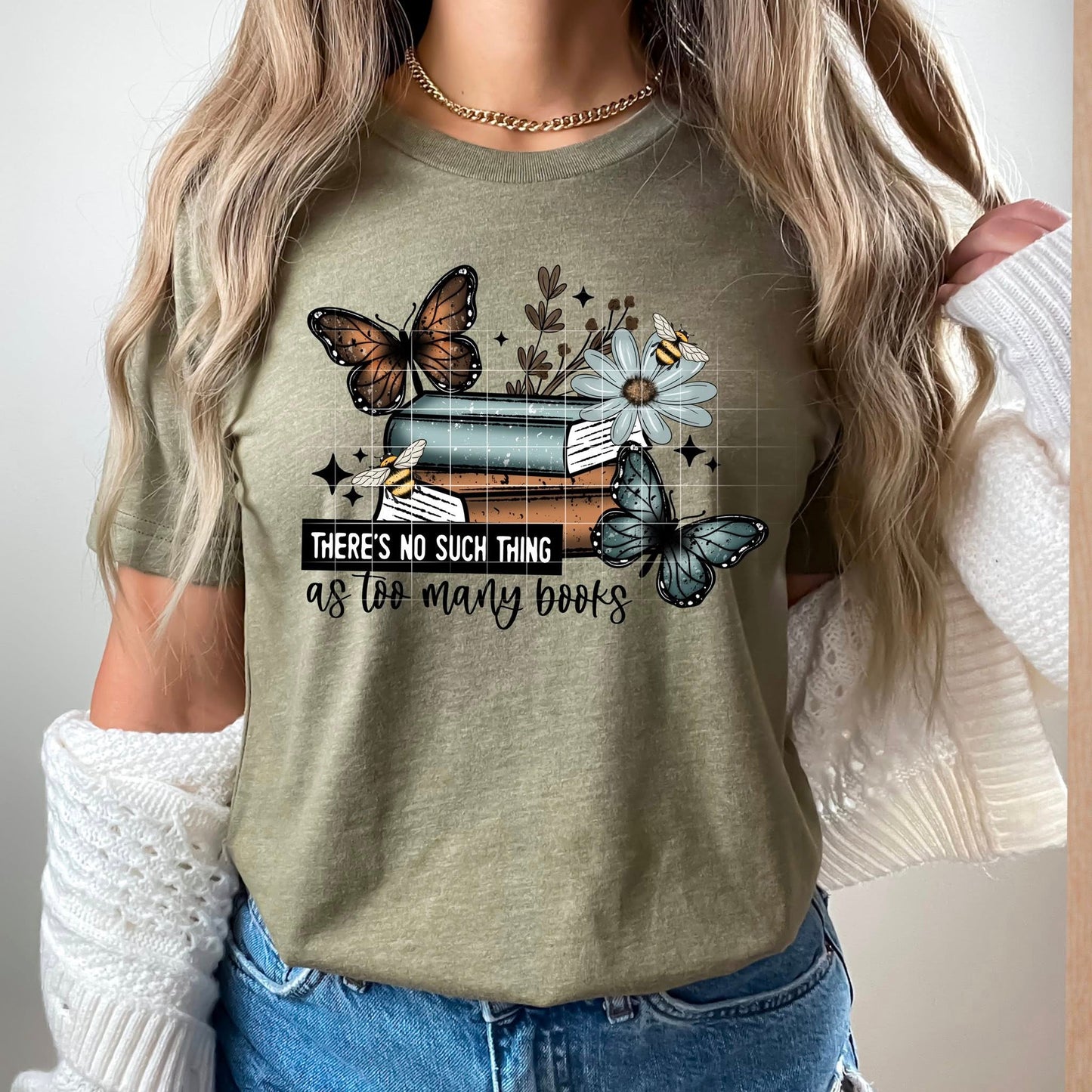 No Such Thing as Too Many Books-Ready to Press Transfer