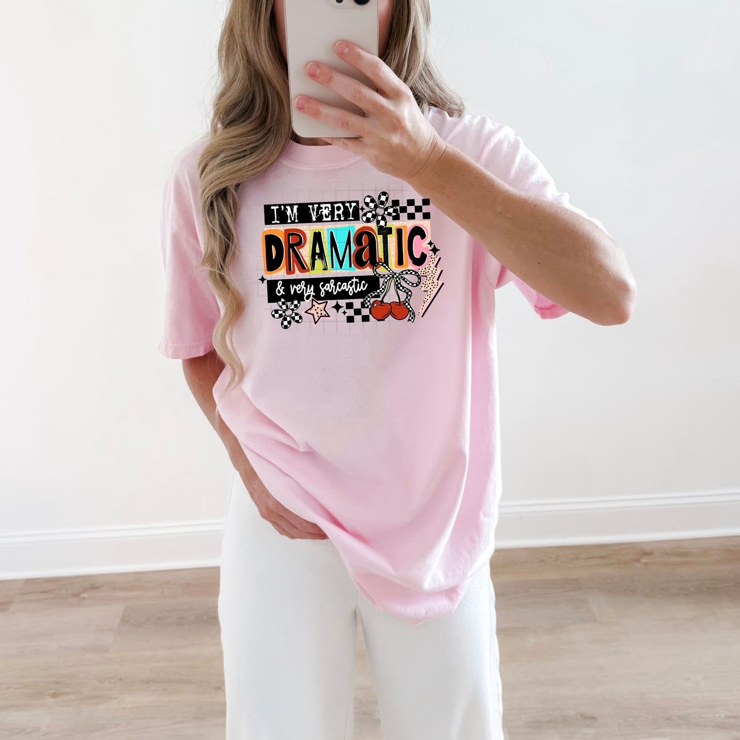 I'm Very Dramatic Black-Ready to Press Transfer