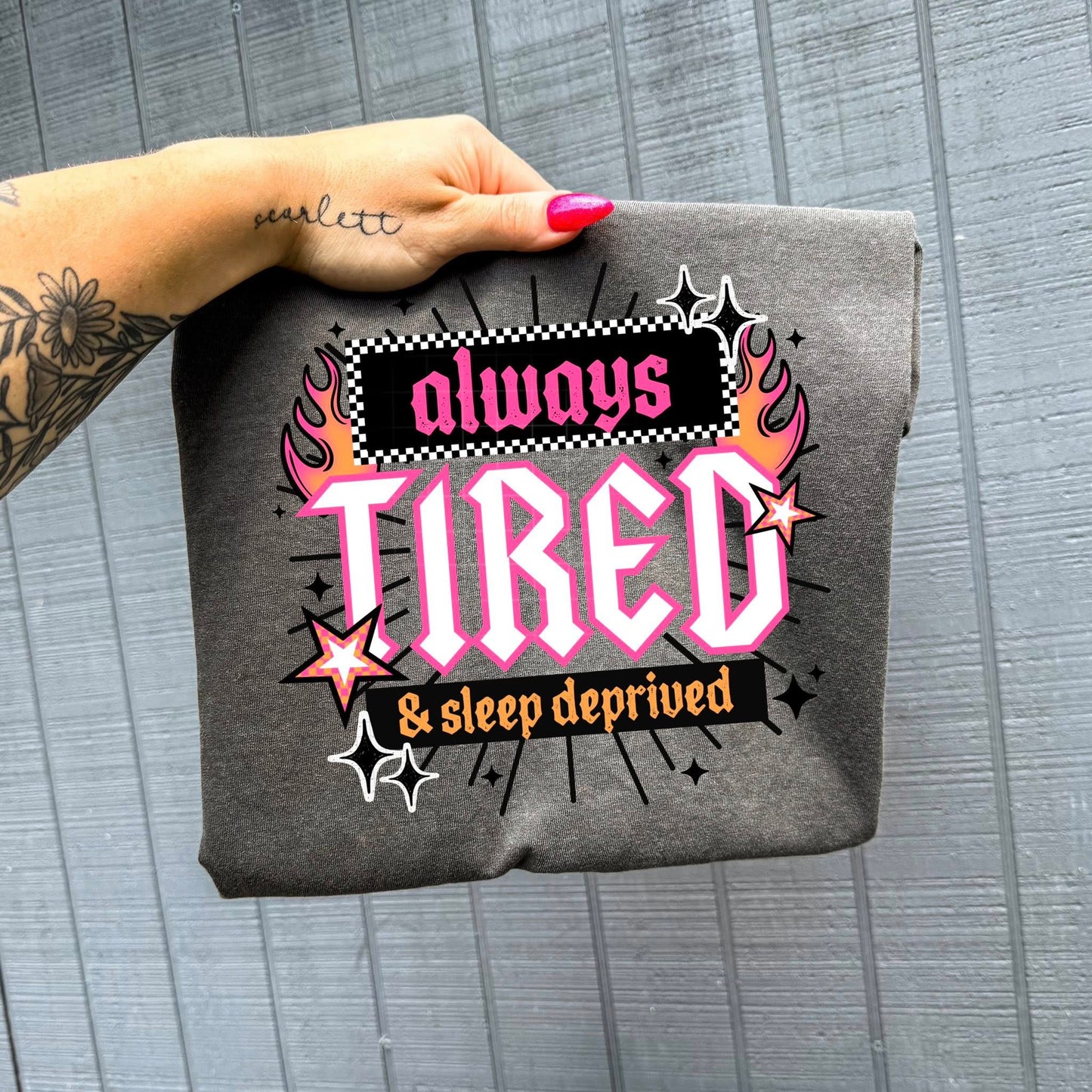 Always Tired and Sleep Deprived-Ready to Press Transfer