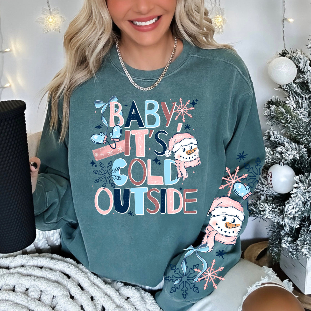Baby it's Cold Outside-Ready to Press Transfer