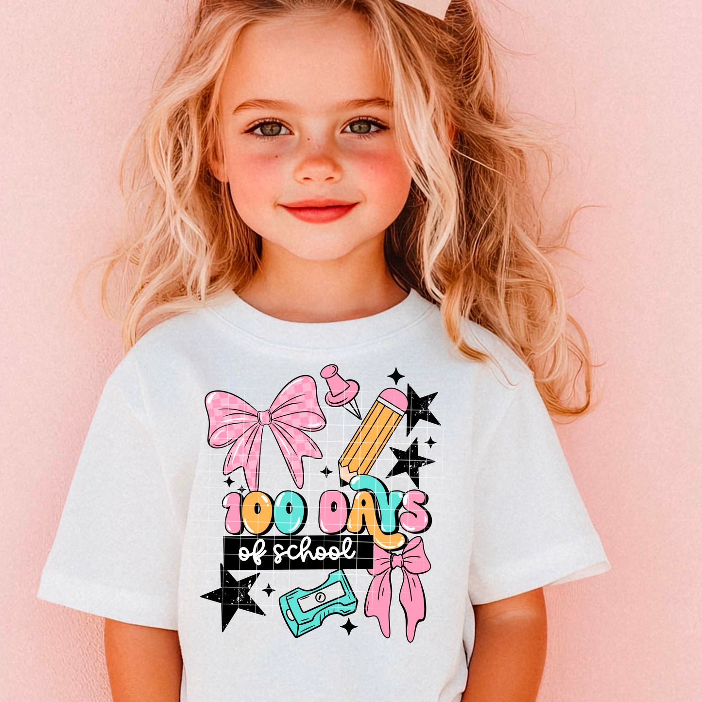 100 Days Girl-Ready to Press Transfer