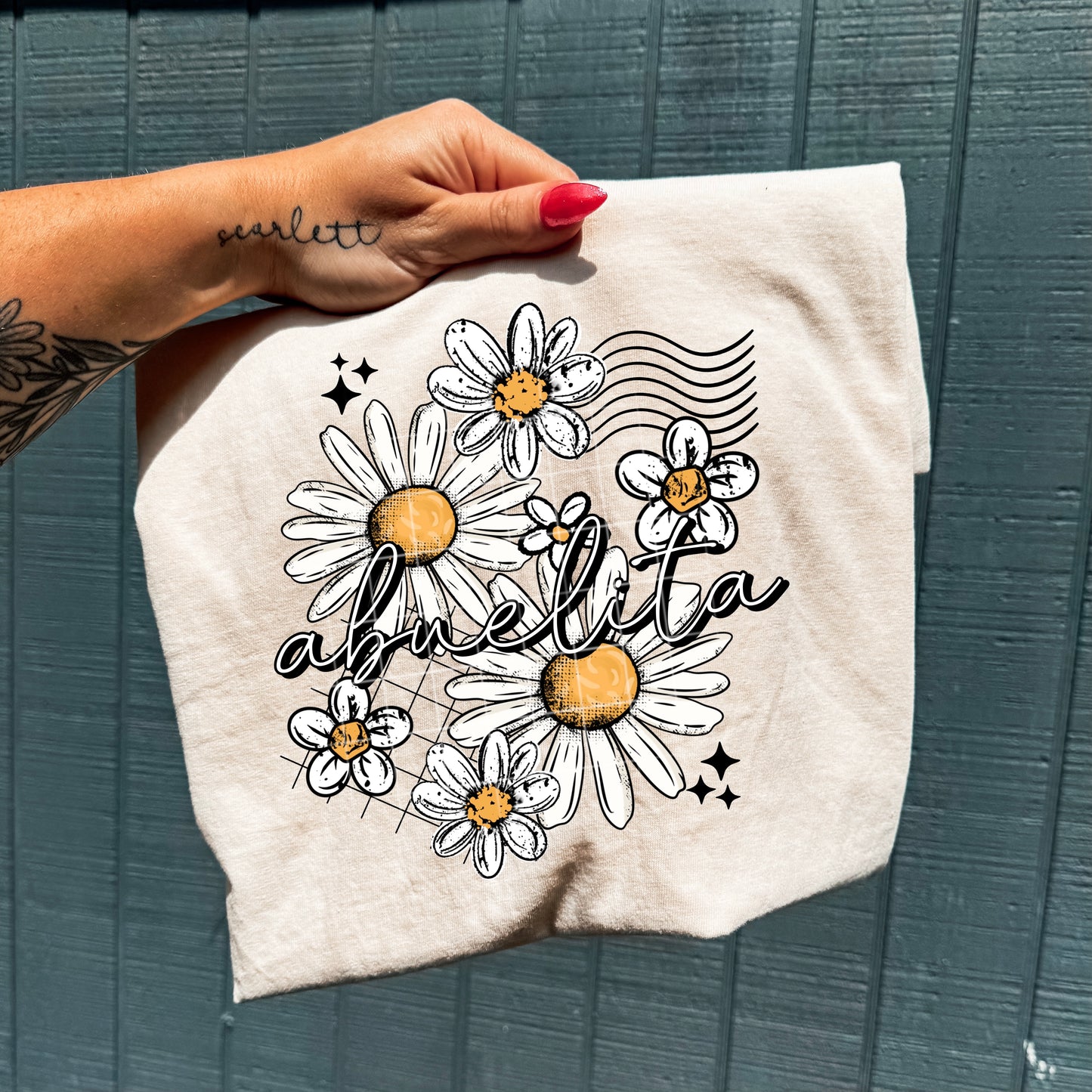 Abuelita Daisys-Ready to Press Transfer
