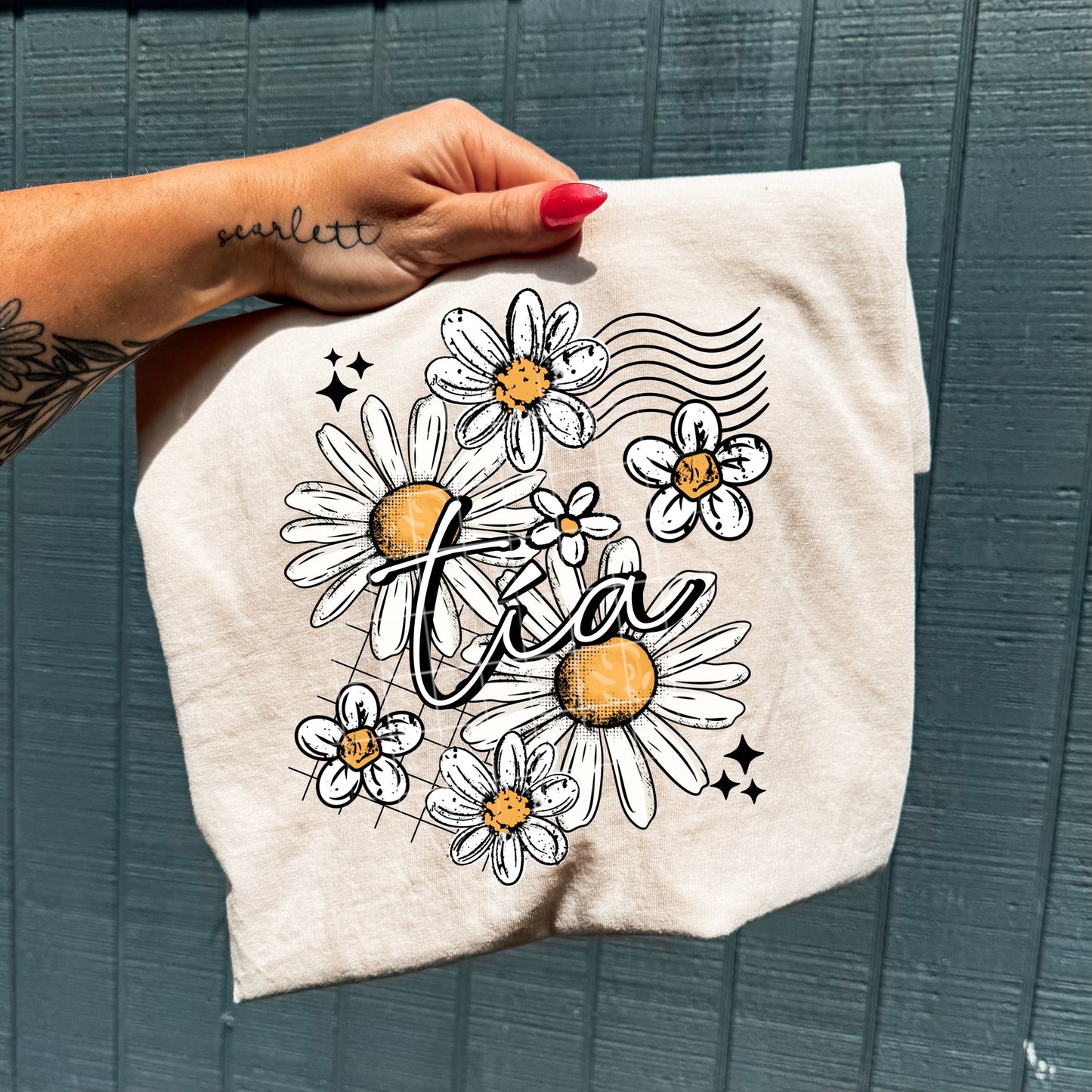 Tia Daisys-Ready to Press Transfer