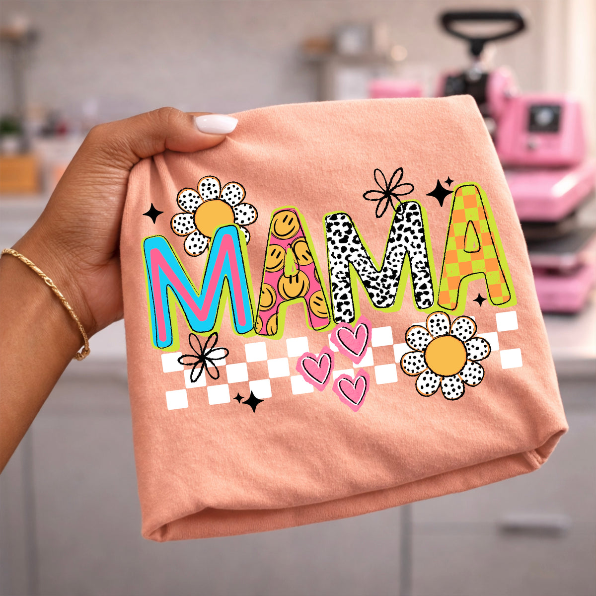 Mama Colorful-Ready to Press Transfer