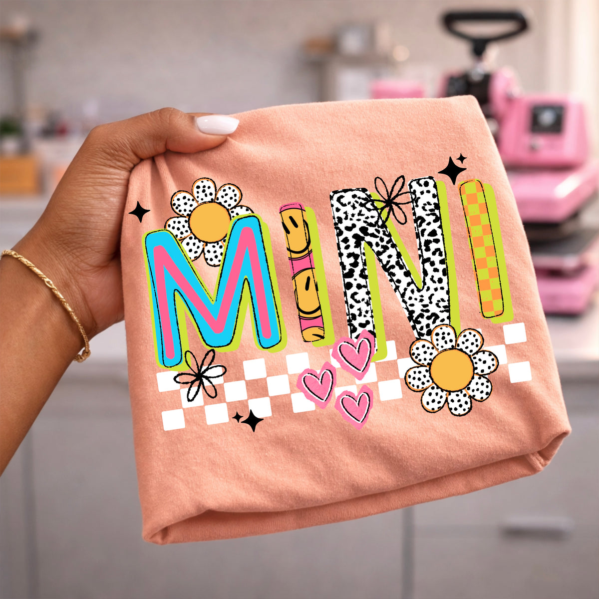 Mini Colorful-Ready to Press Transfer