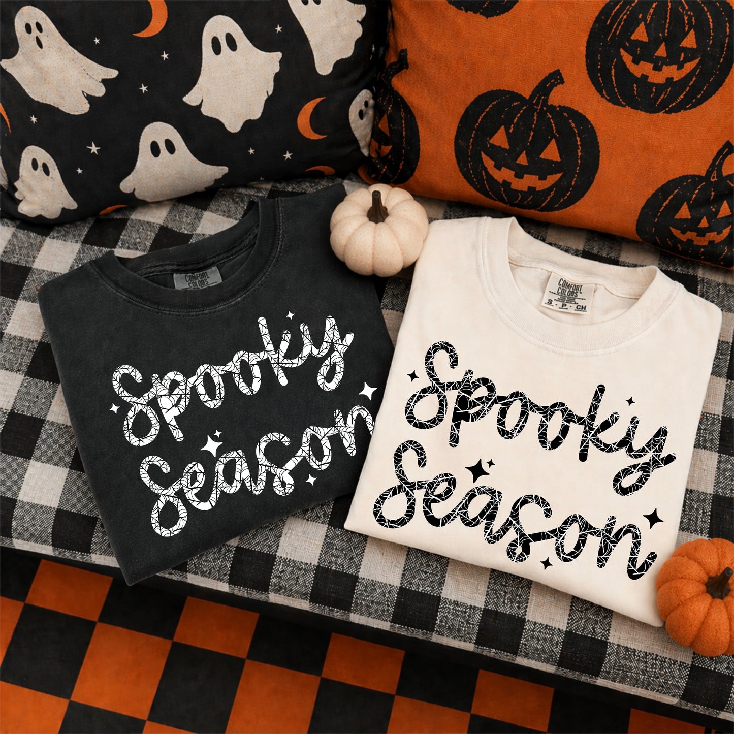 Spooky Season Web black-Ready to Press Transfer