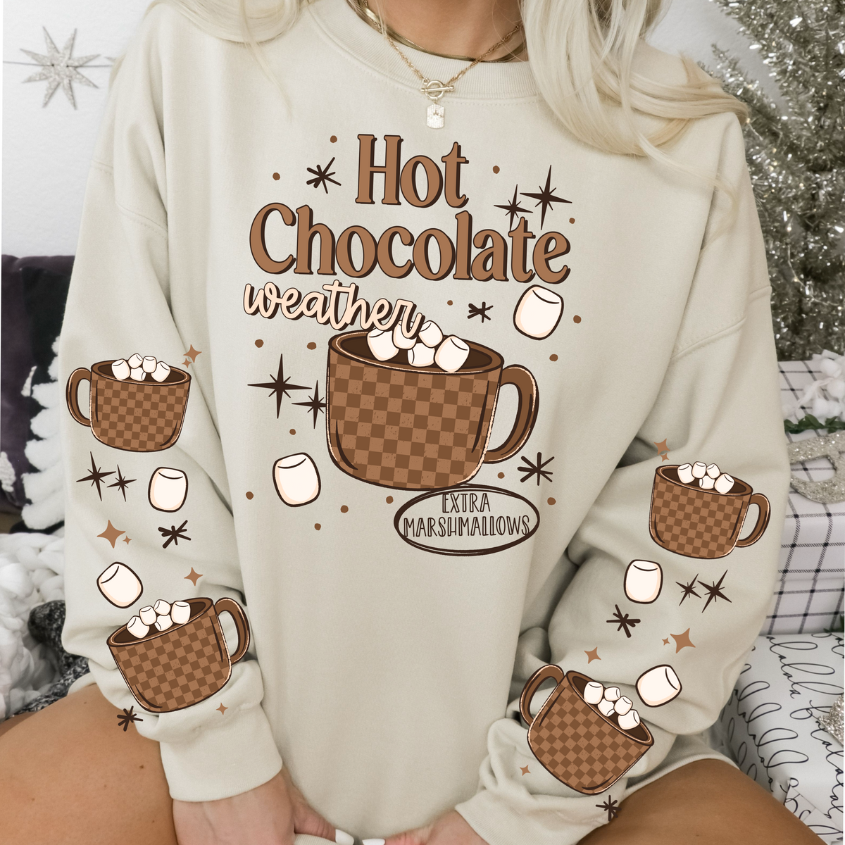Hot Chocolate Weather-Ready to Press Transfer