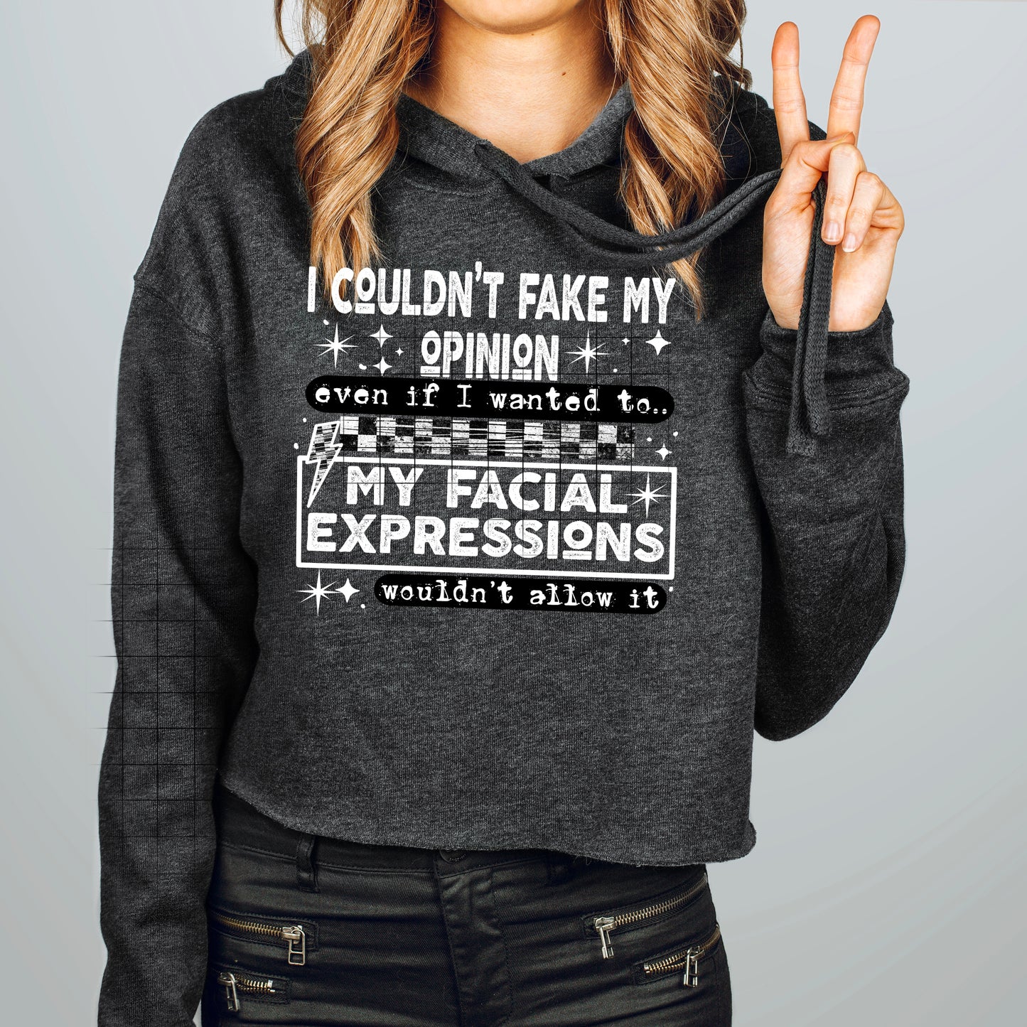 Facial Expressions White and Black-Ready to Press Transfer