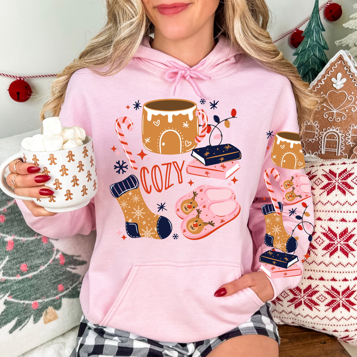 Cozy Winter-Ready to Press Transfer