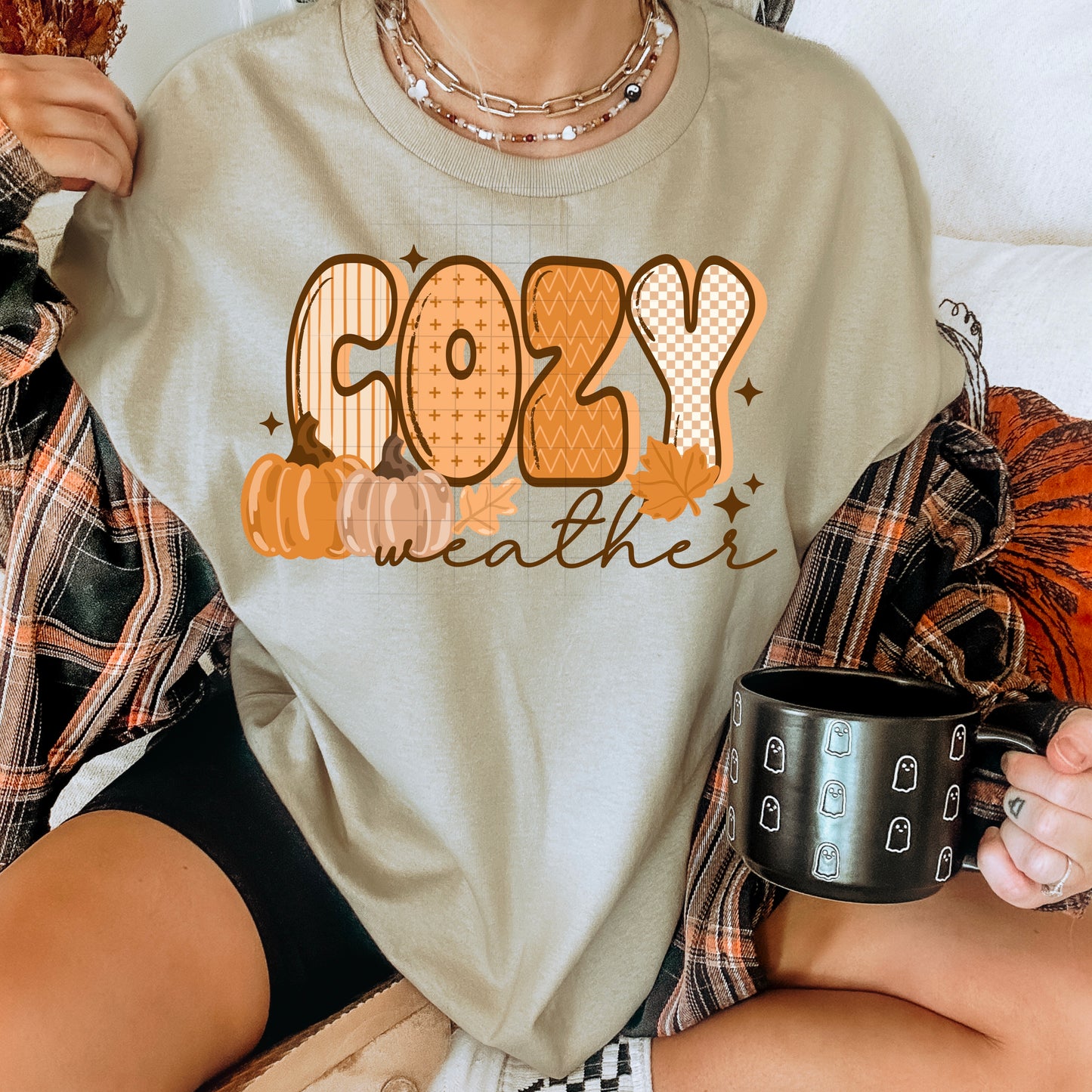 Cozy Weather-Ready to Press Transfer