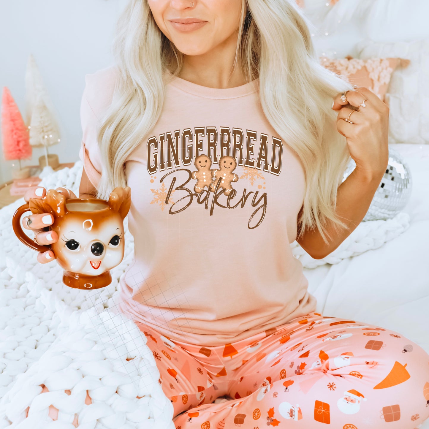 Gingerbread Bakery-Ready to Press Transfer