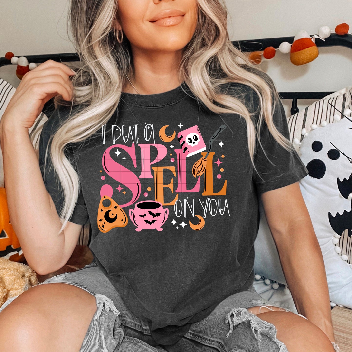 Put a Spell on You white-Ready to Press Transfer