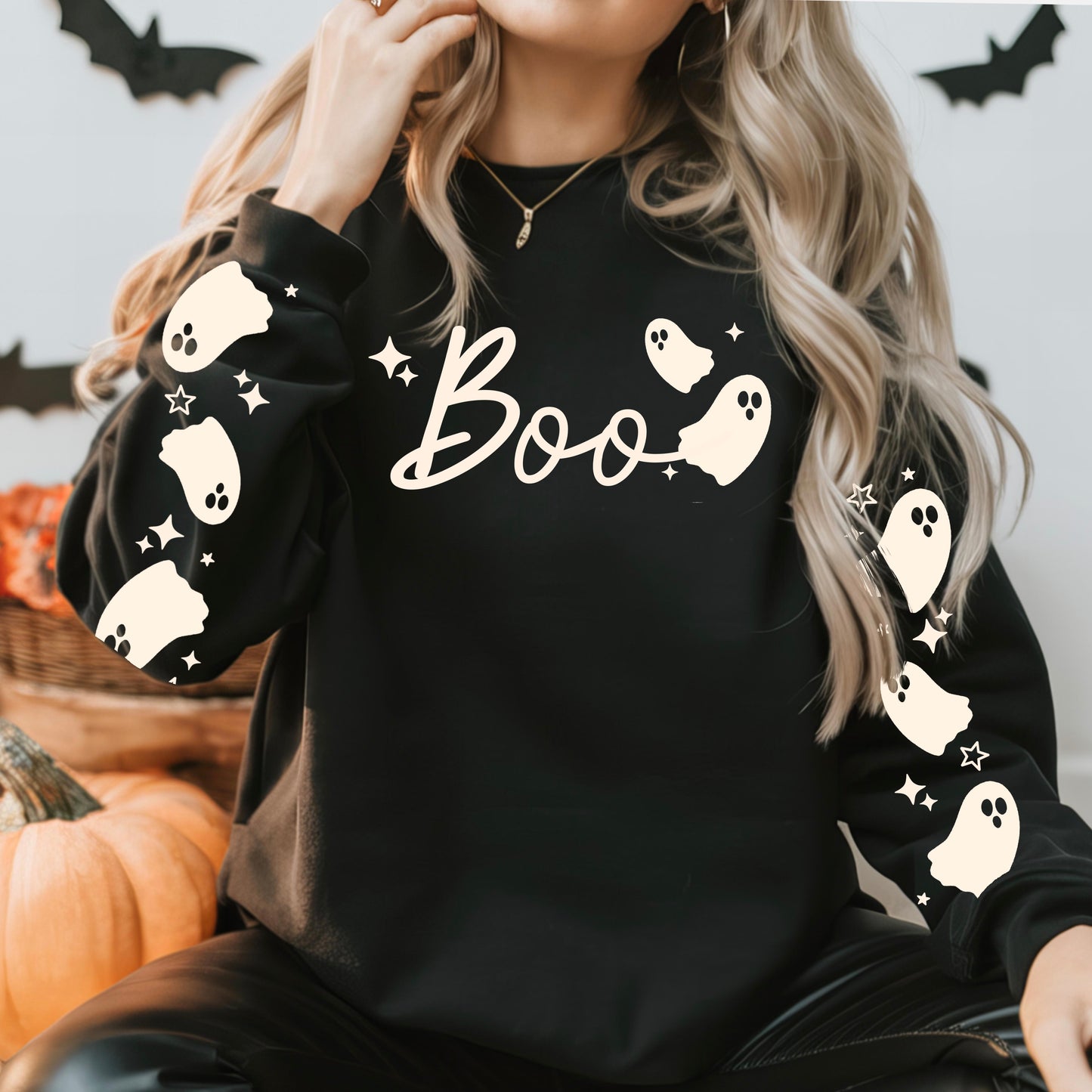 Boo Single Color-Ready to Press Transfer