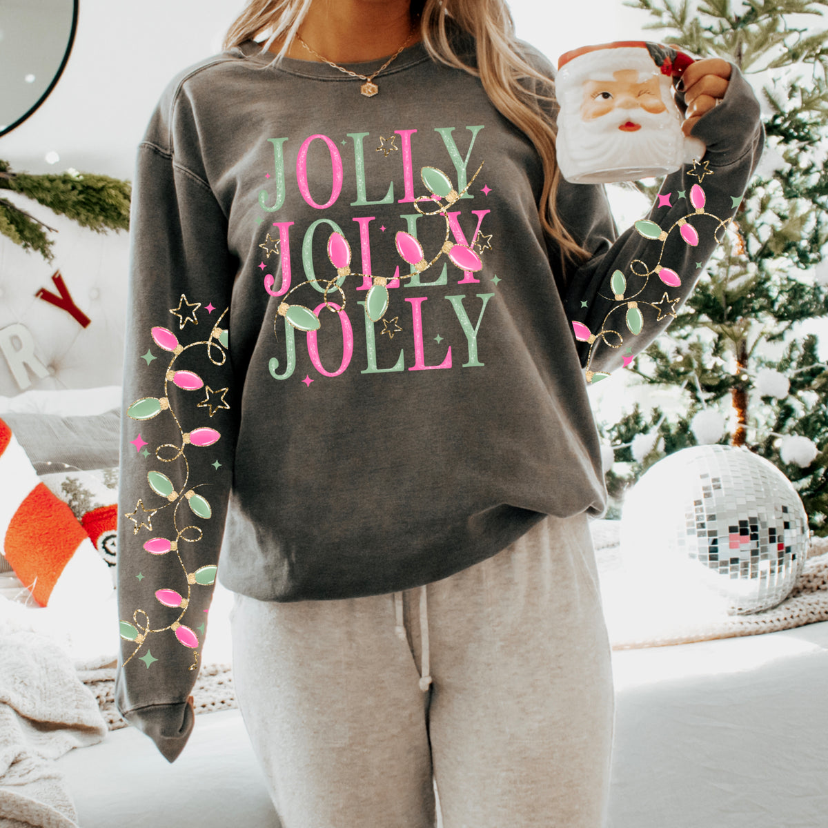 Jolly Jolly Lights-Ready to Press Transfer