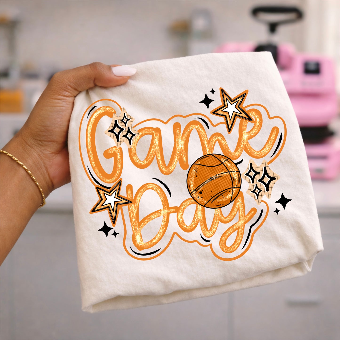 Game Day Basketball-Ready to Press Transfer