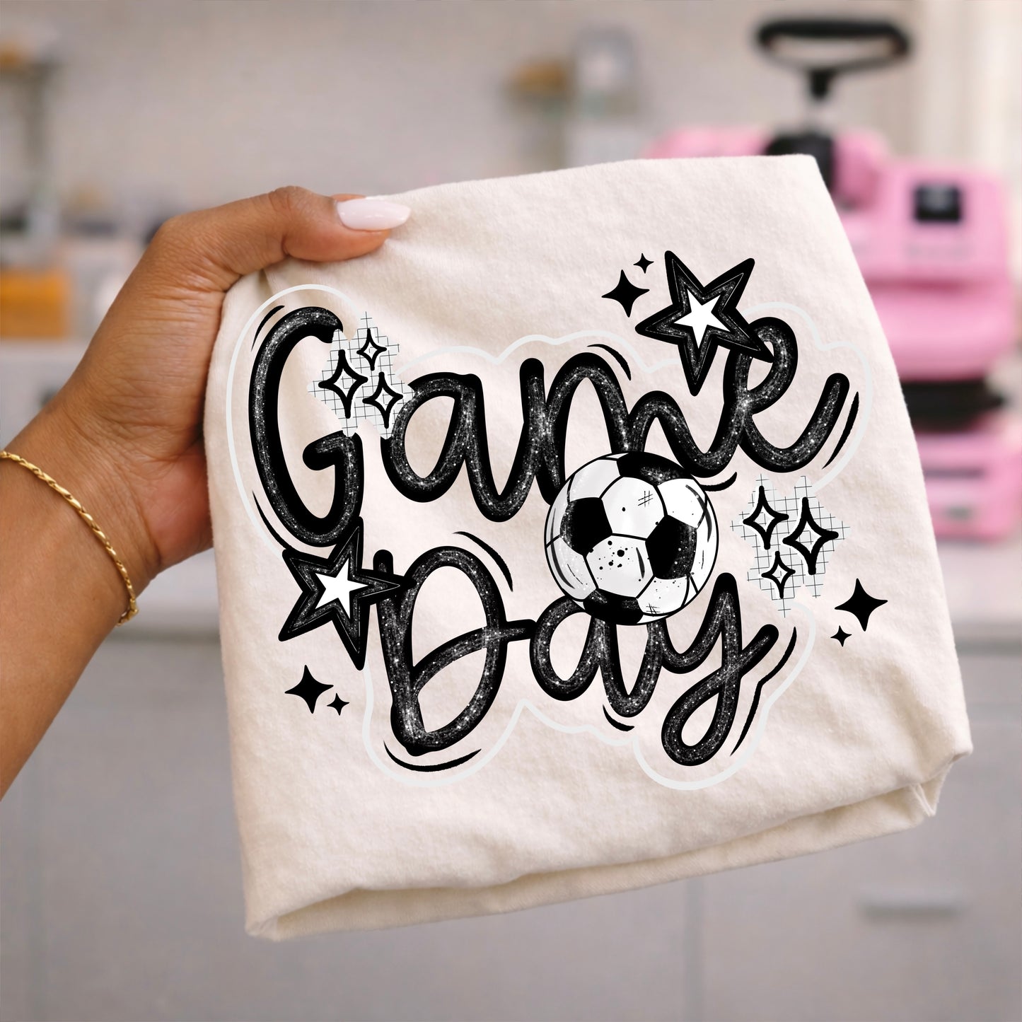 Game Day Soccer-Ready to Press Transfer