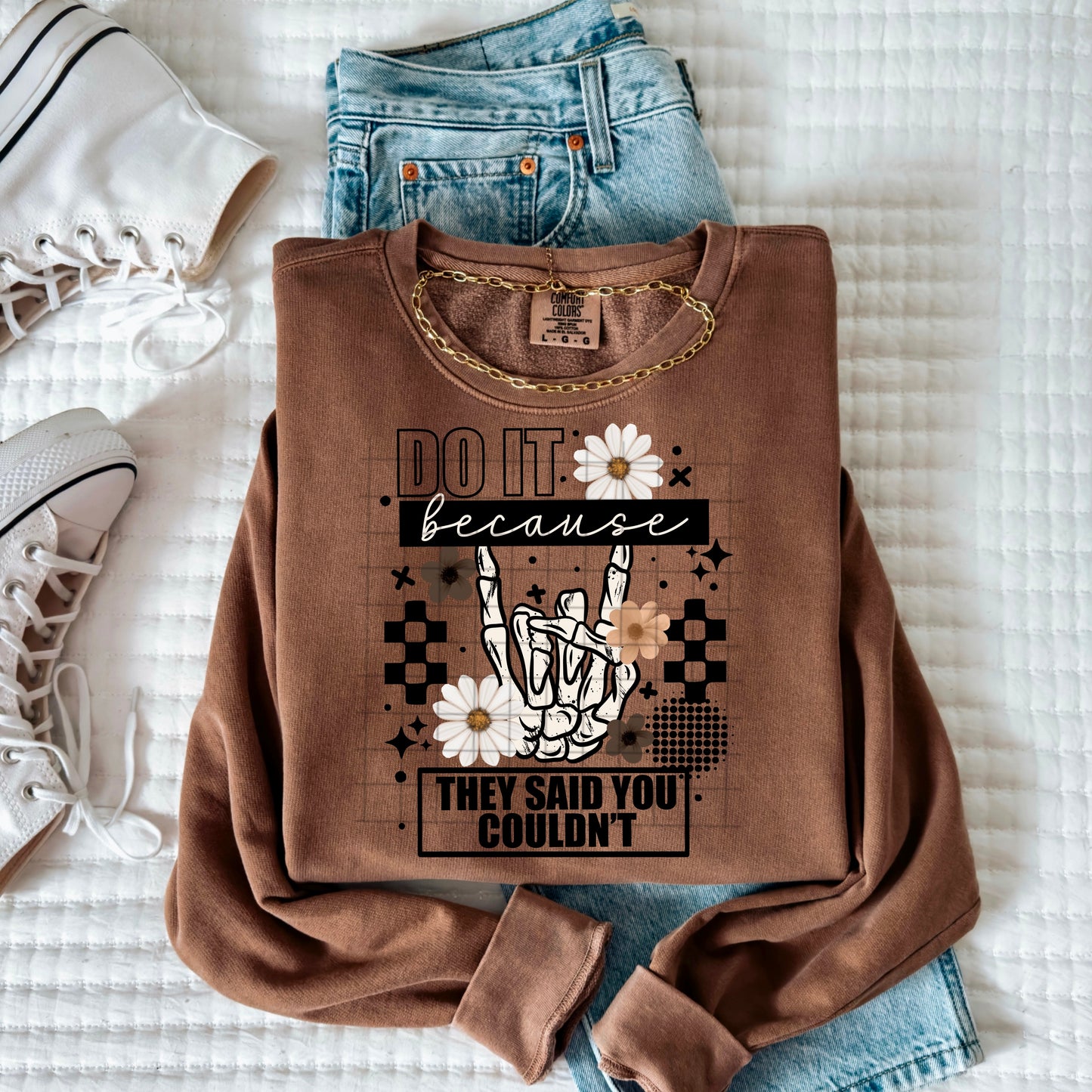 Do It Because Black-Ready to Press Transfer