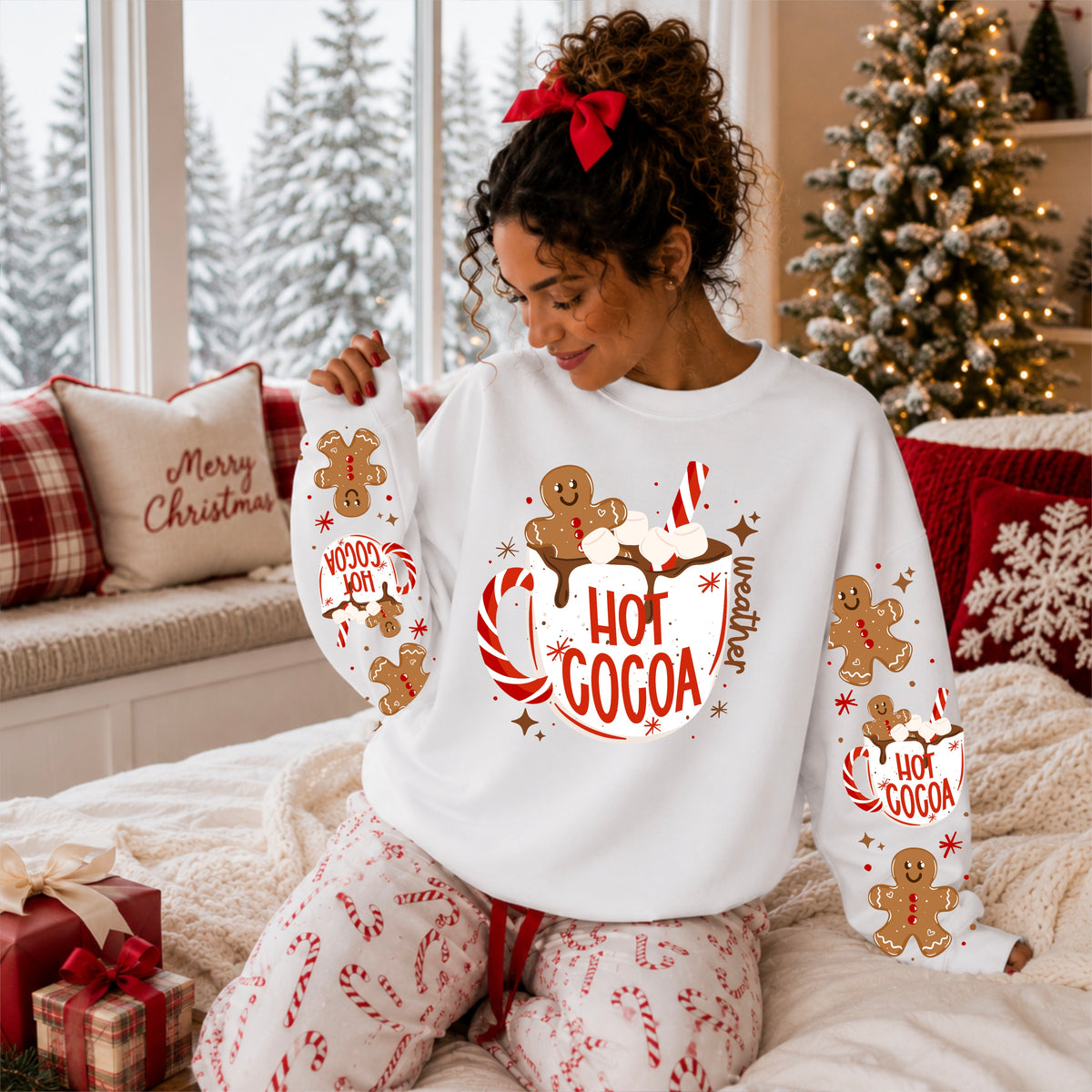 Hot Cocoa Weather-Ready to Press Transfer
