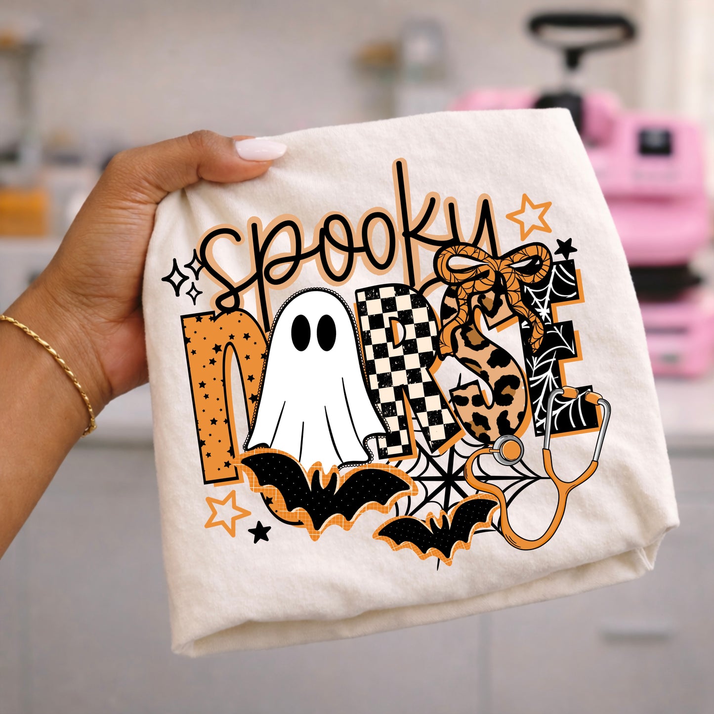 Spooky Nurse-Ready to Press Transfer