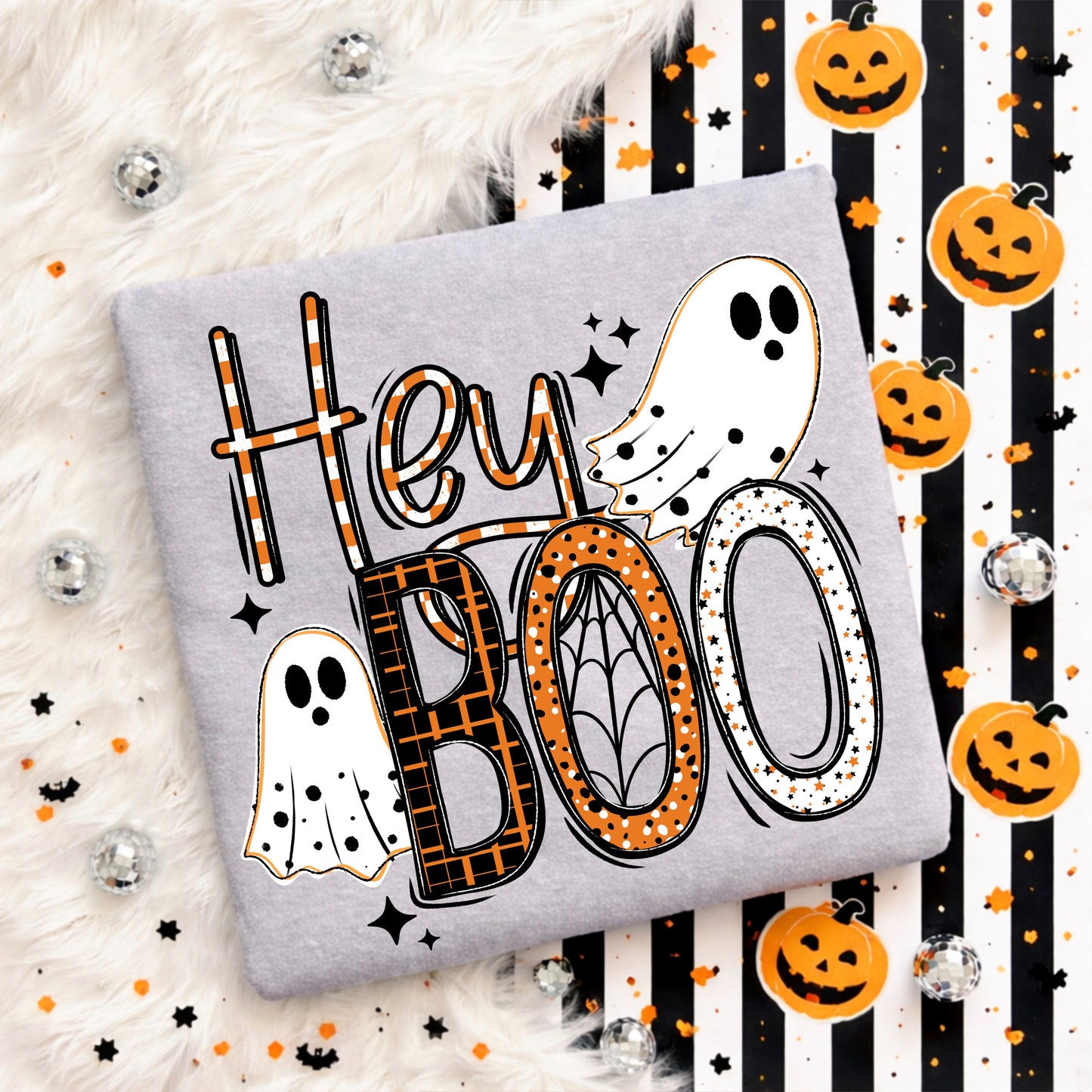 Hey Boo-Ready to Press Transfer