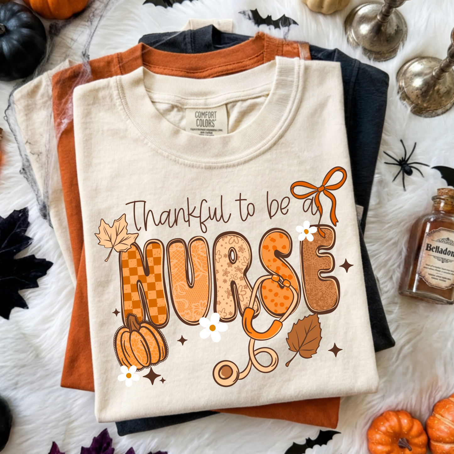Thankful to Be a Nurse-Ready to Press Transfer
