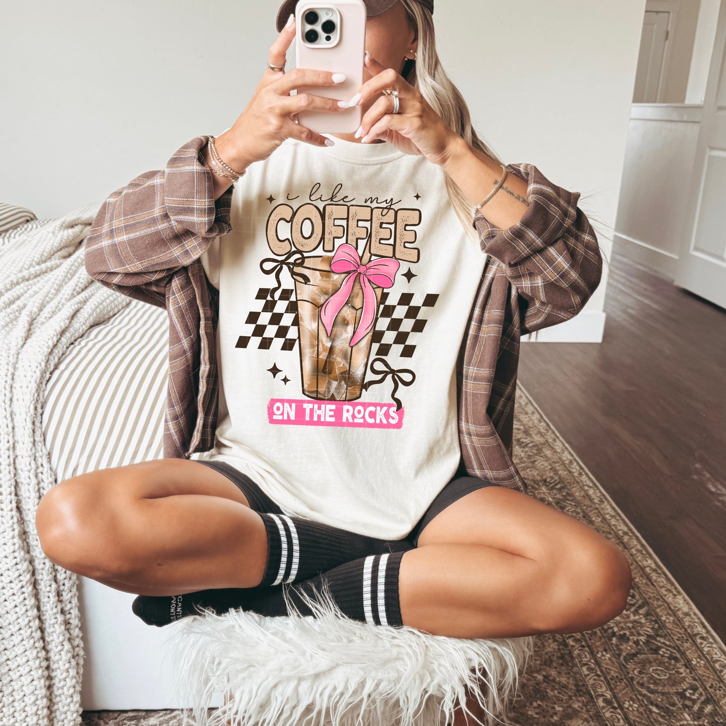 Coffee on the Rocks-Ready to Press Transfer