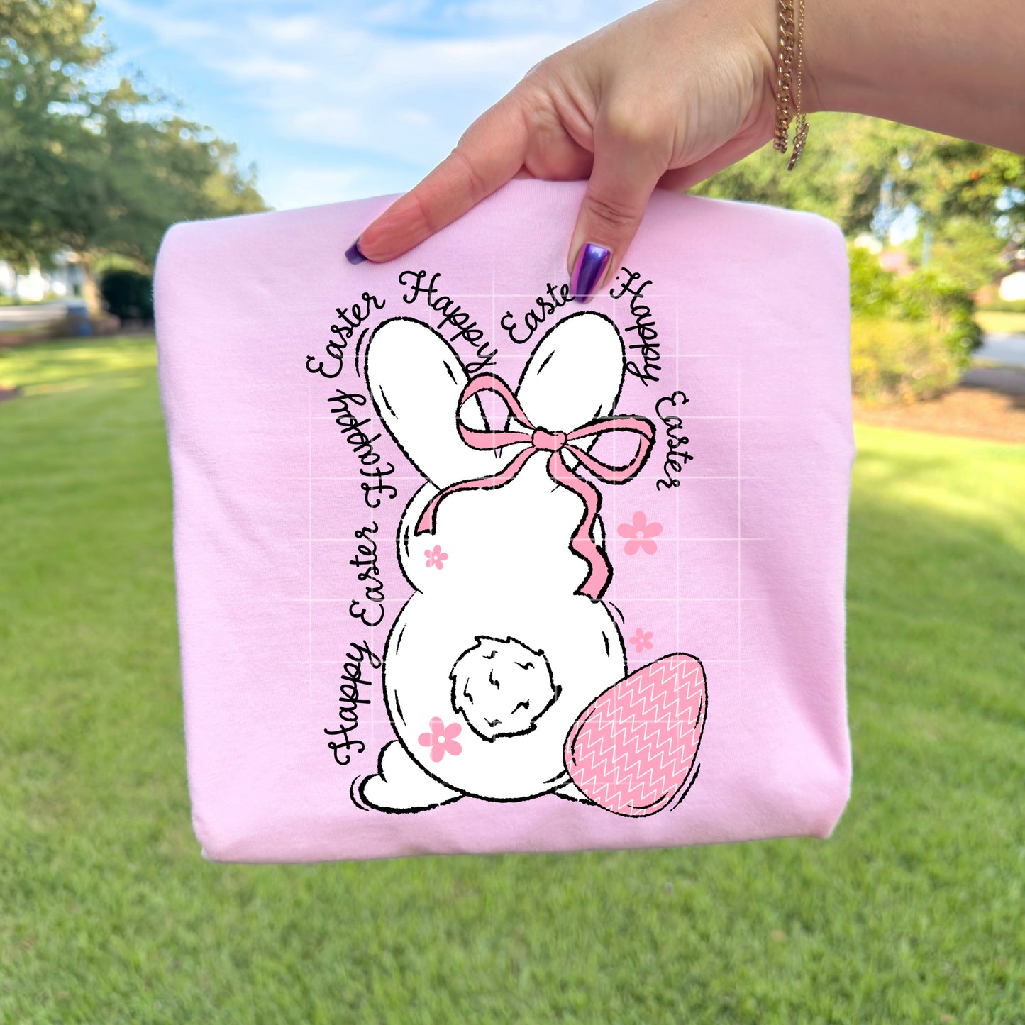 Happy Easter Bunny-Ready to Press Transfer