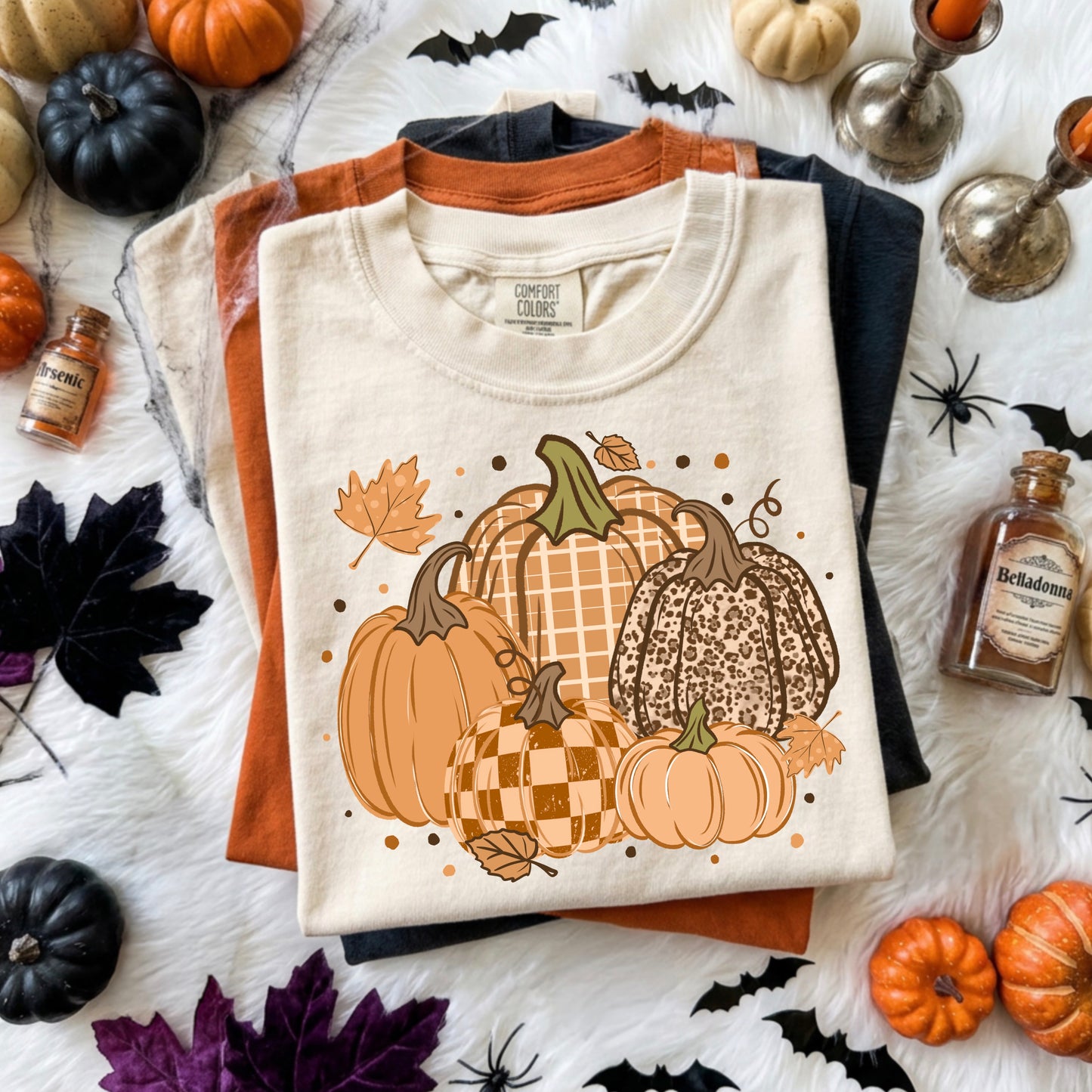 Orange Pumpkins-Ready to Press Transfer