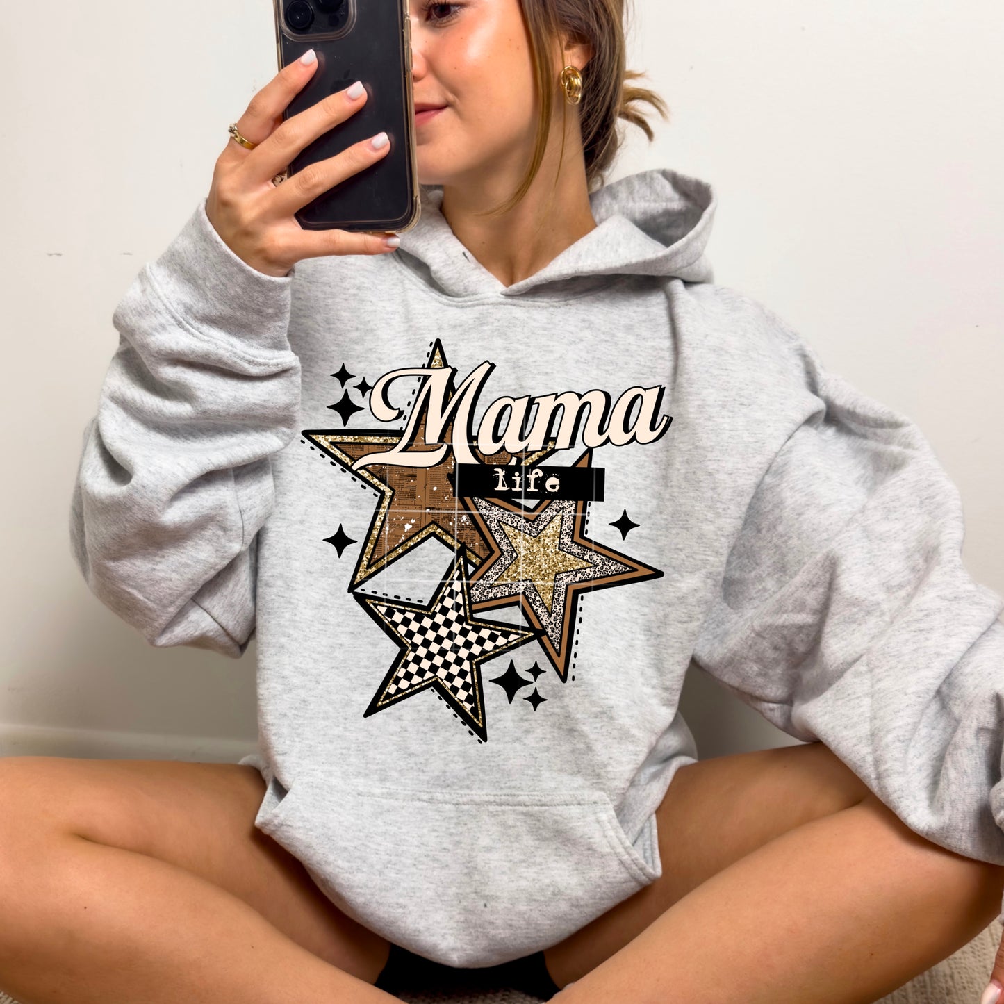 Mama Life Stars-Ready to Press Transfer