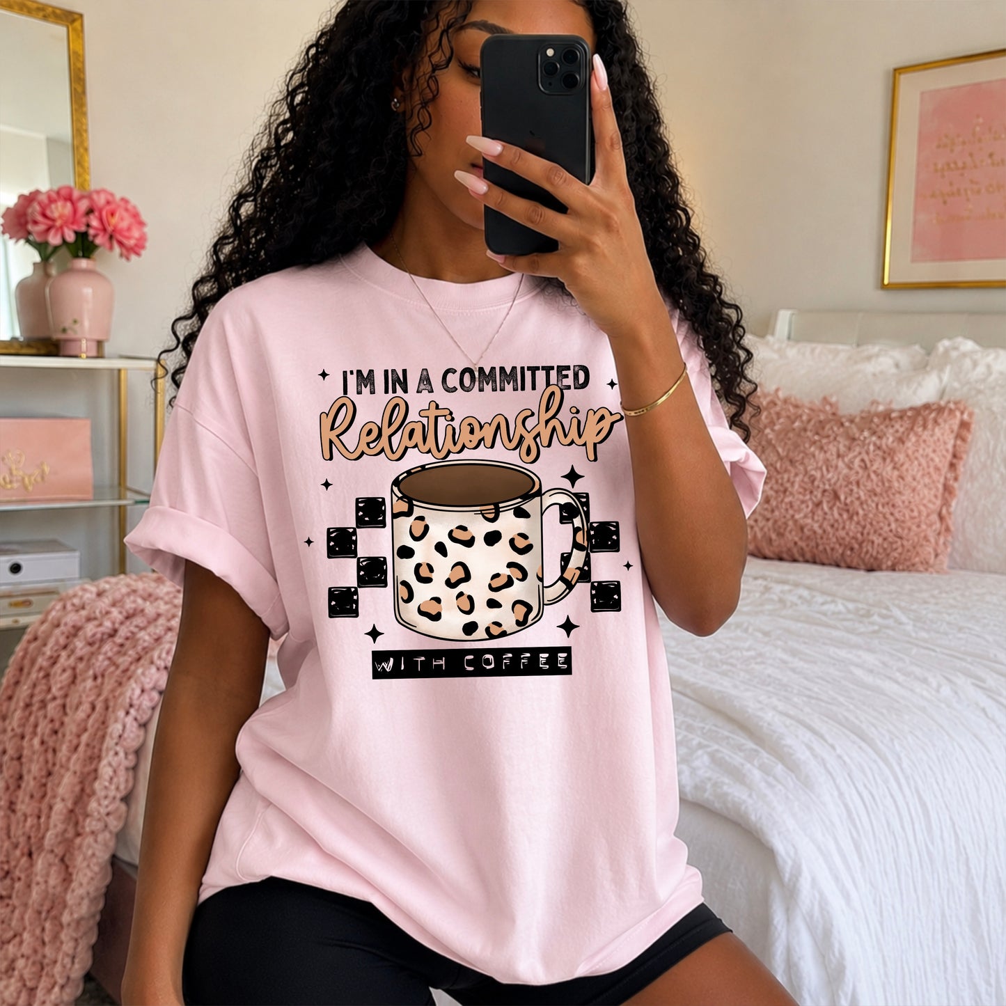 Committed Relationship Coffee black-Ready to Press Transfer