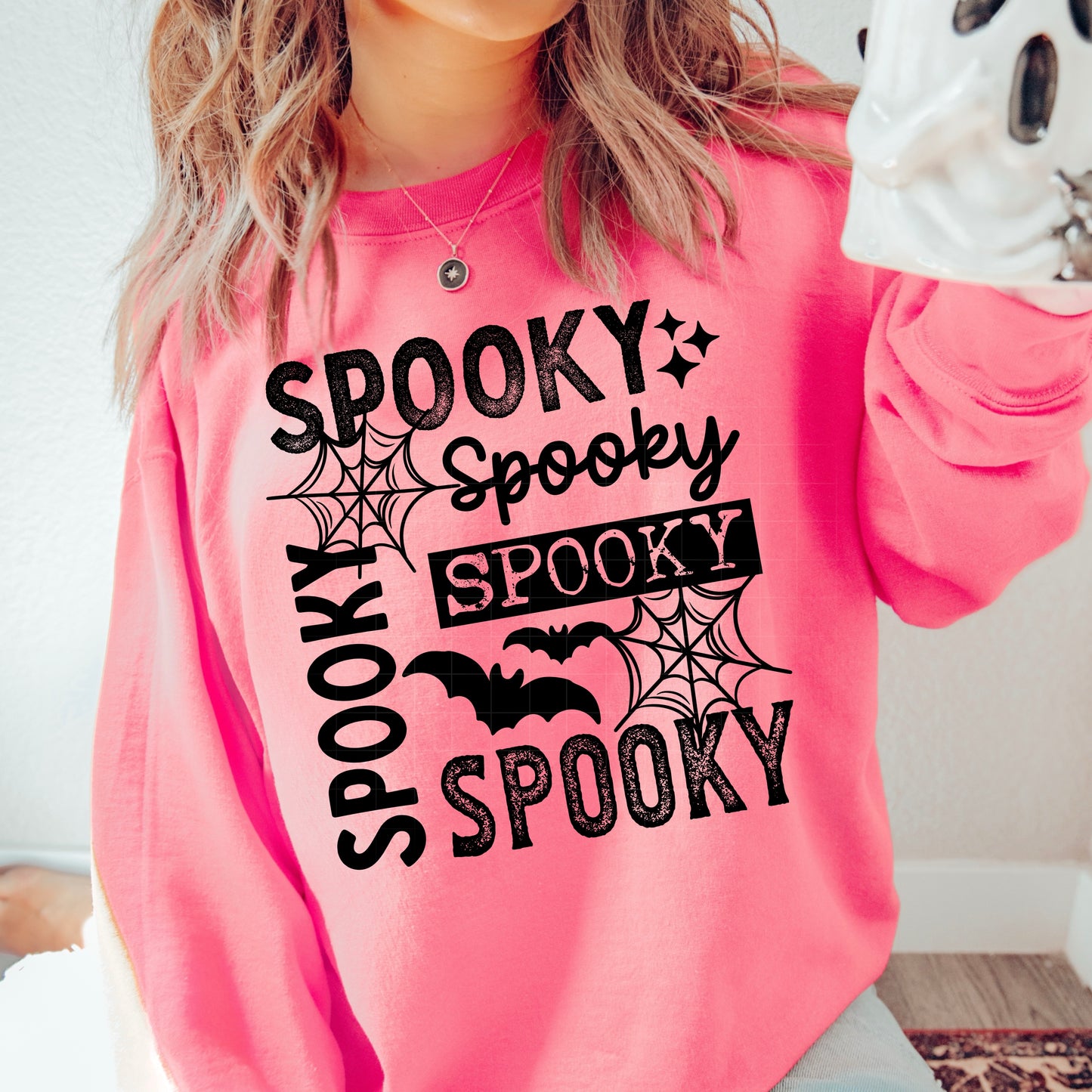 Spooky black single color-Ready to Press Transfer