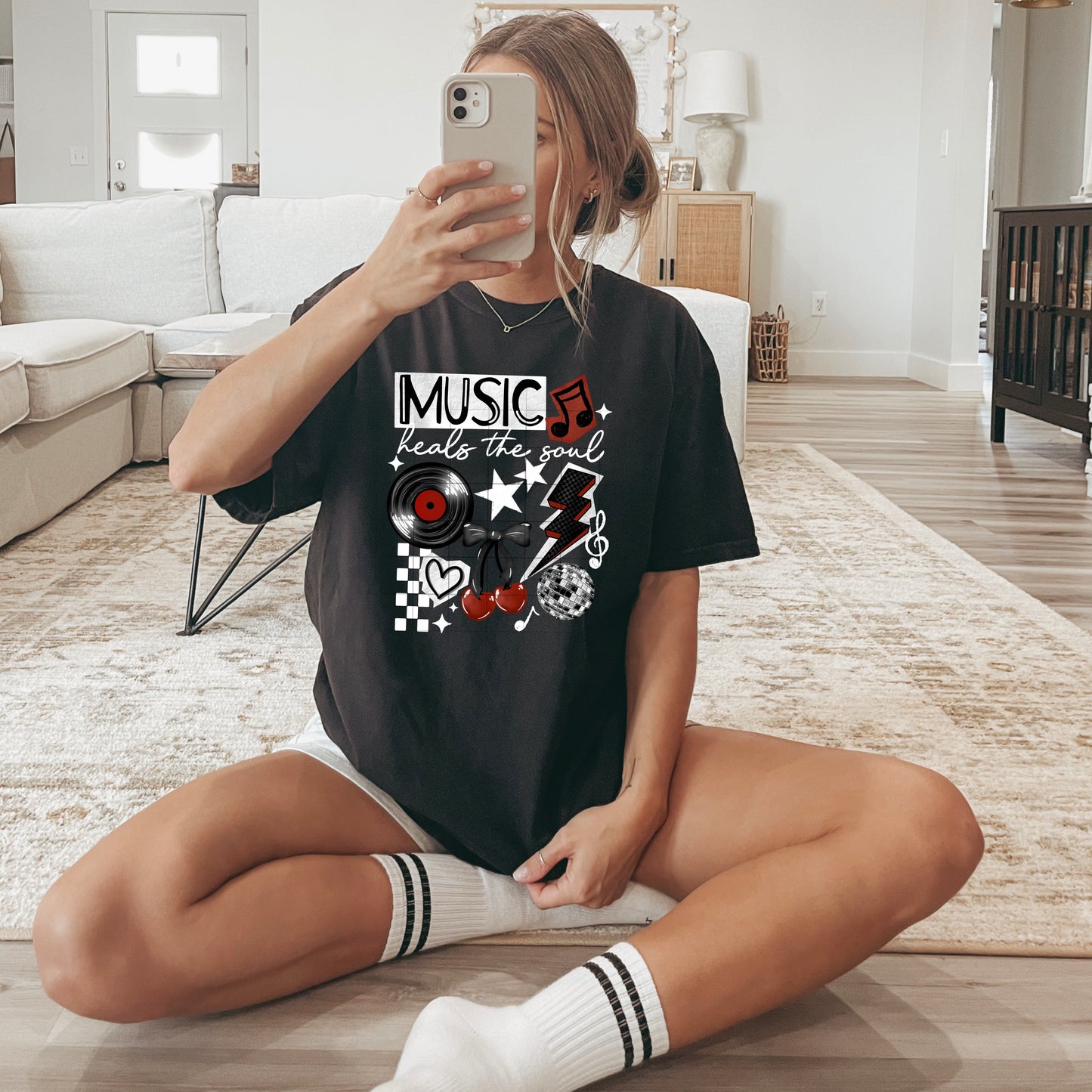 Music Heals the Soul White-Ready to Press Transfer