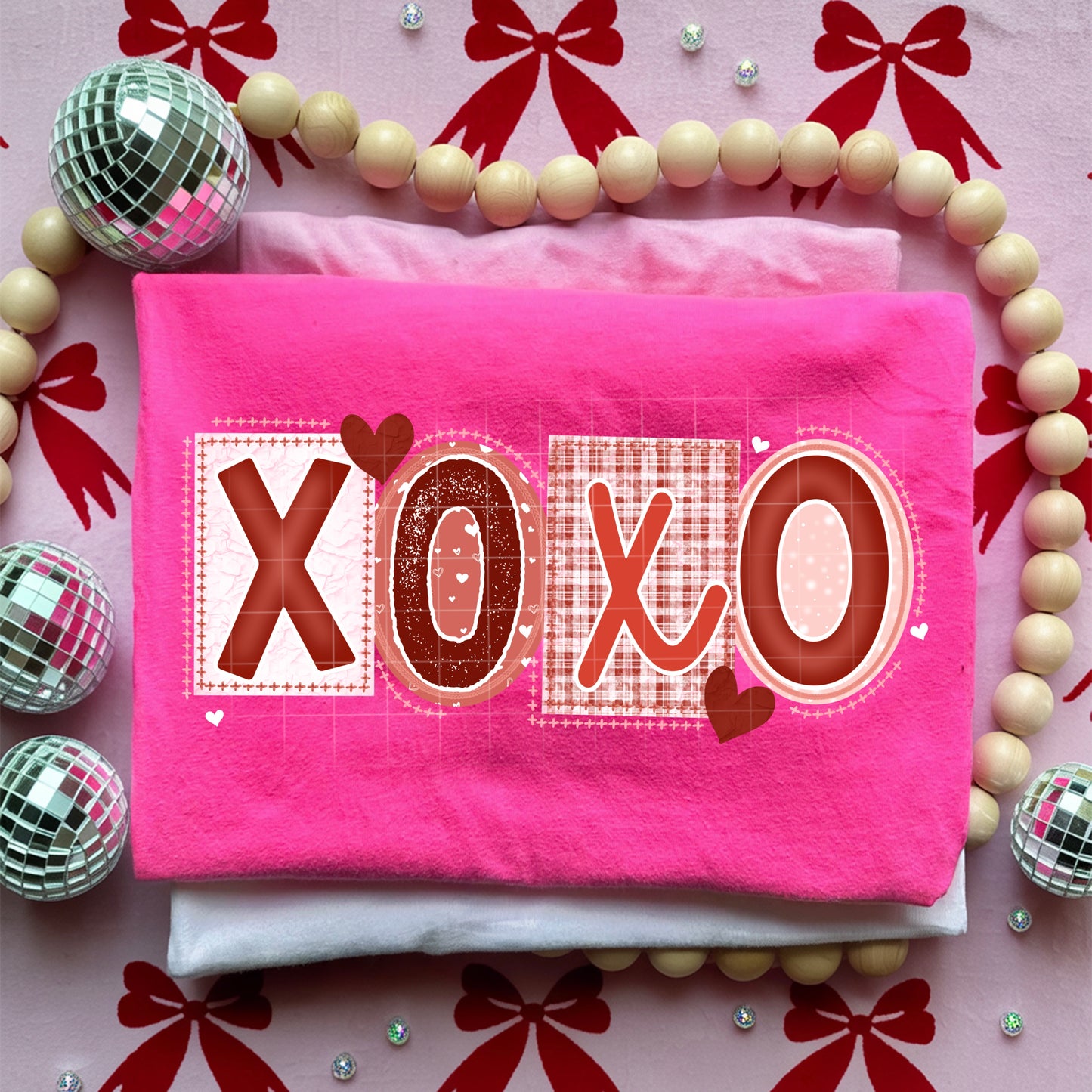 Xoxo Mixed Fonts-Ready to Press Transfer