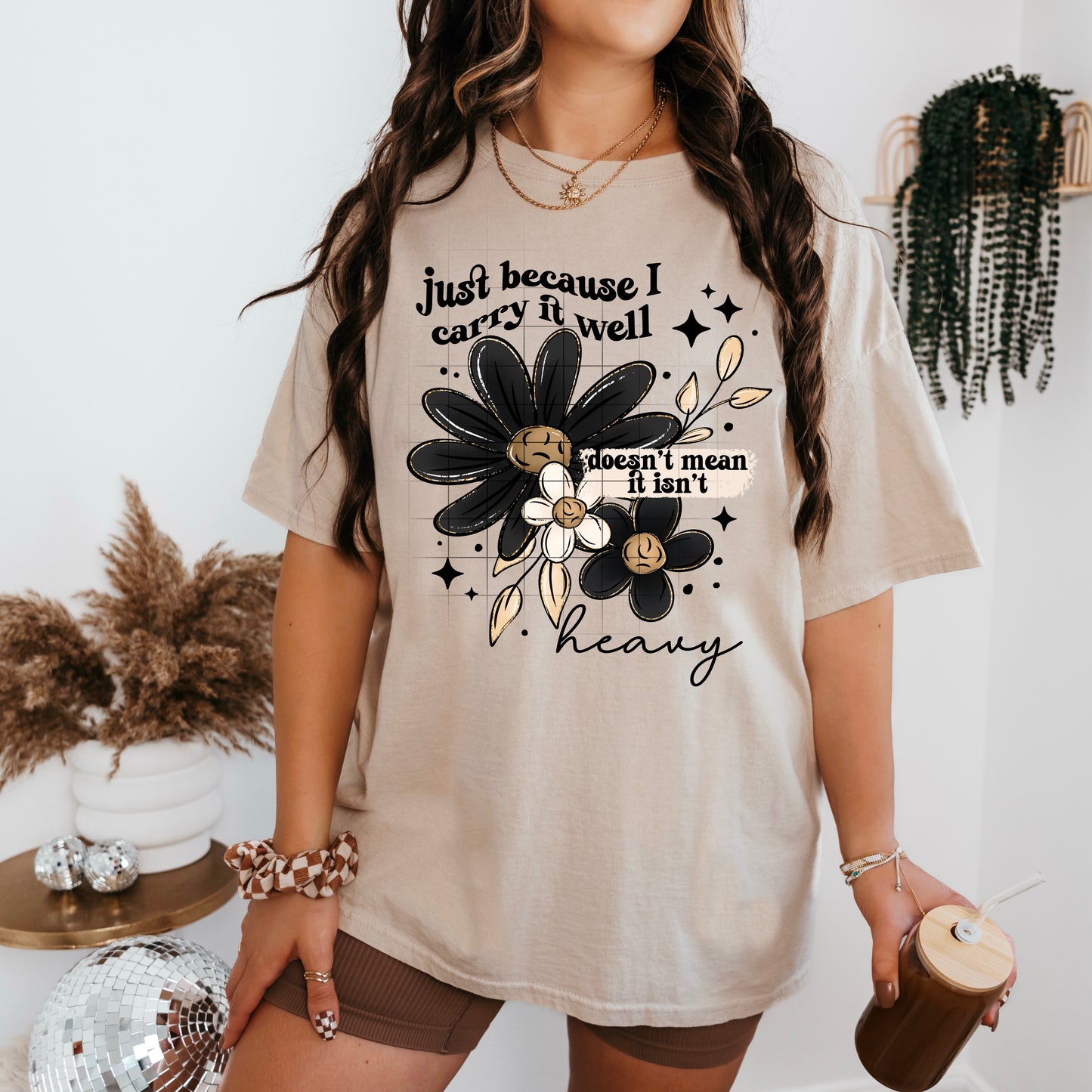 Carry it Well Florals-Ready to Press Transfer