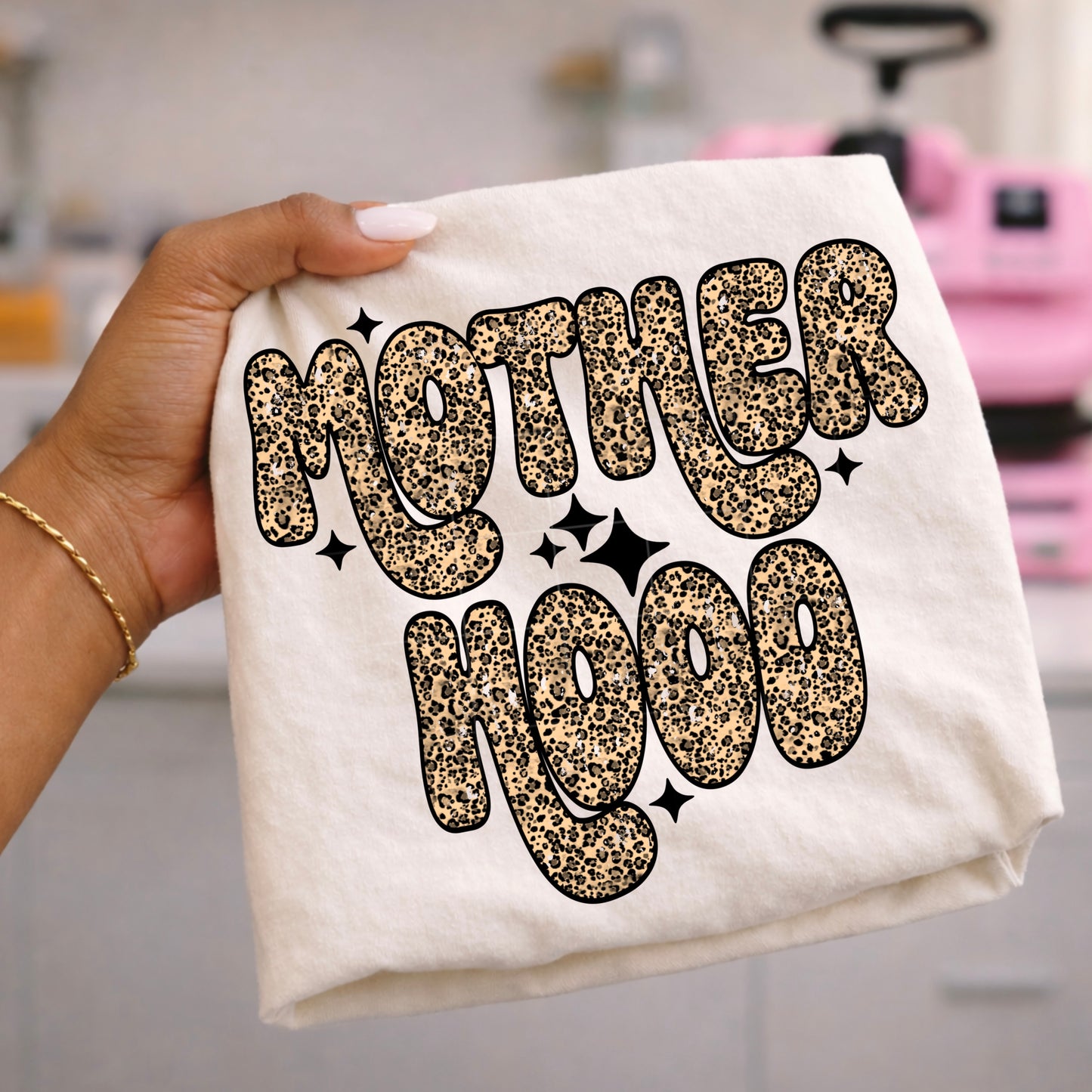 Motherhood Leopard-Ready to Press Transfer