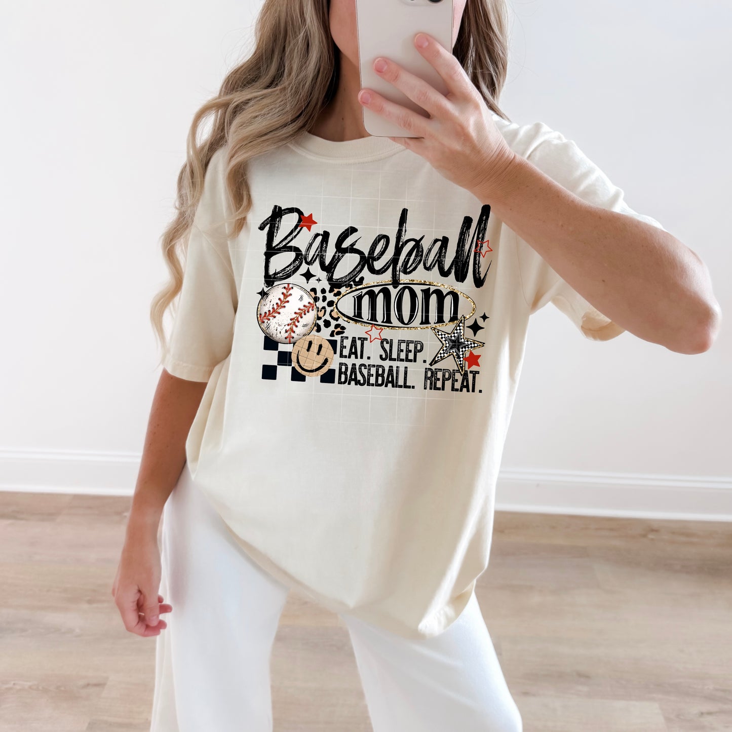 Eat Sleep Baseball-Ready to Press Transfer