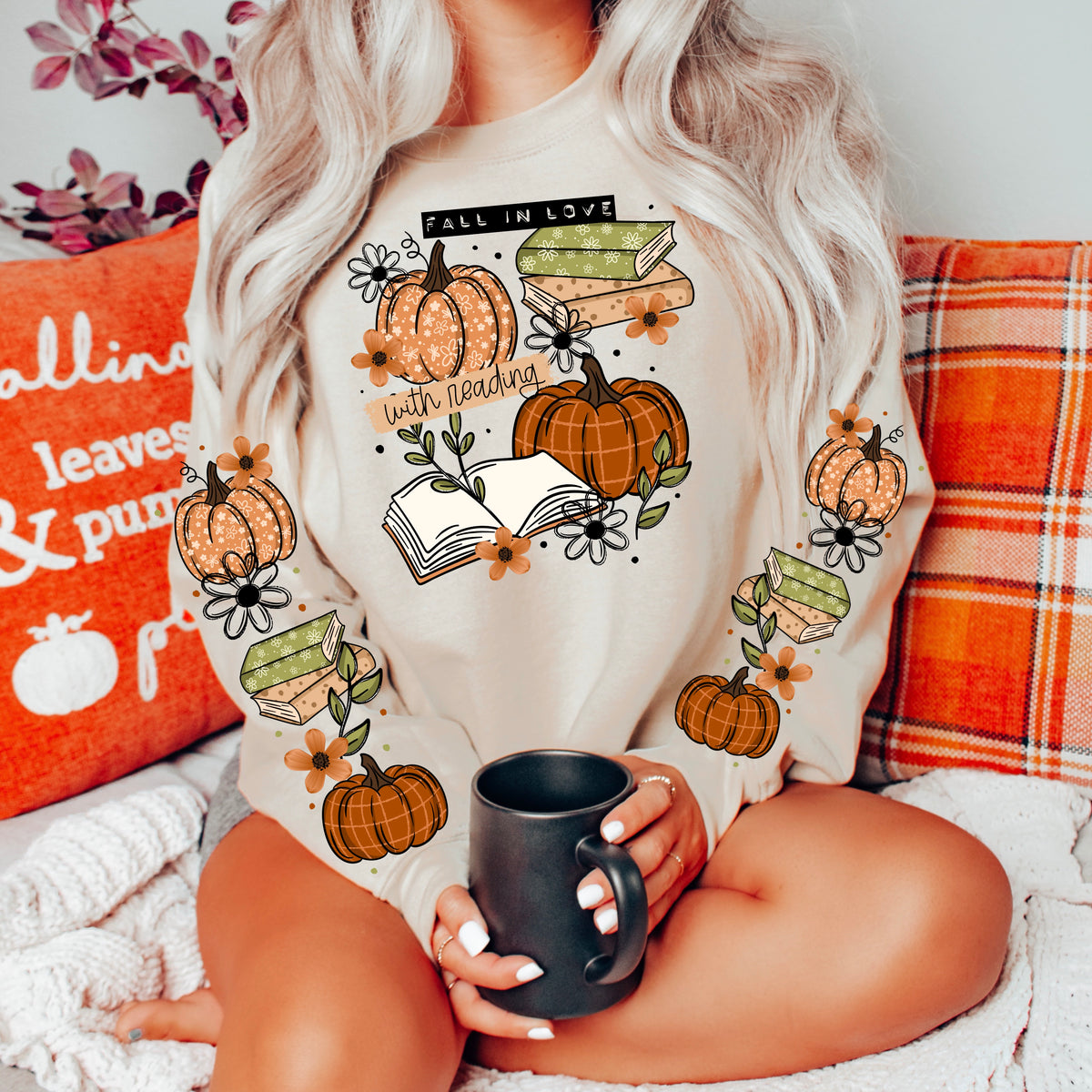 Fall in Love with Reading-Ready to Press Transfer