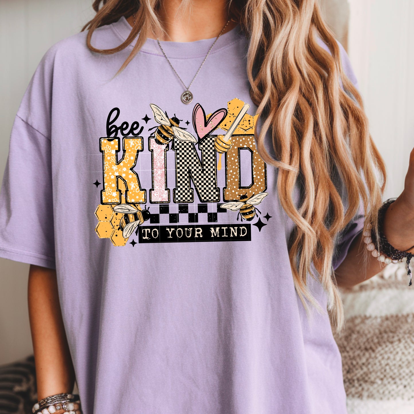 Bee Kind to Your Mind-Ready to Press Transfer