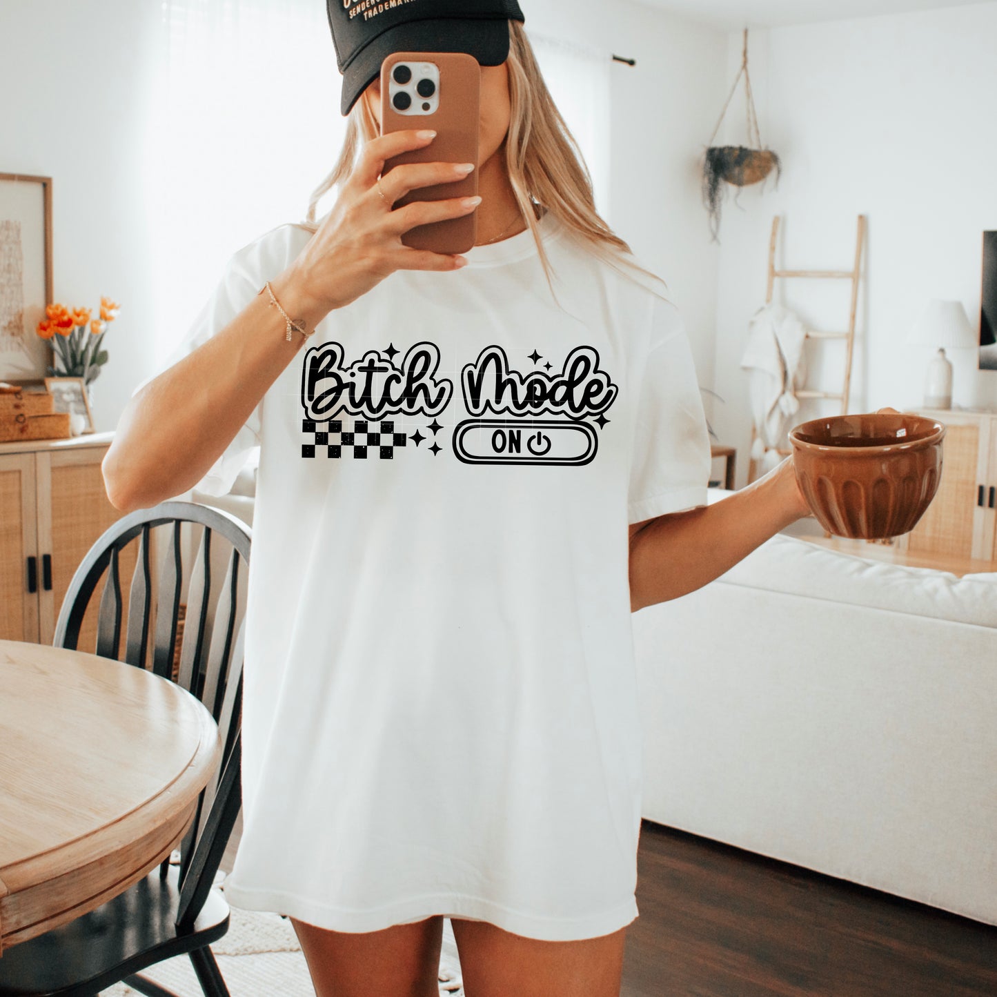 Bitch Mode Single Color black-Ready to Press Transfer