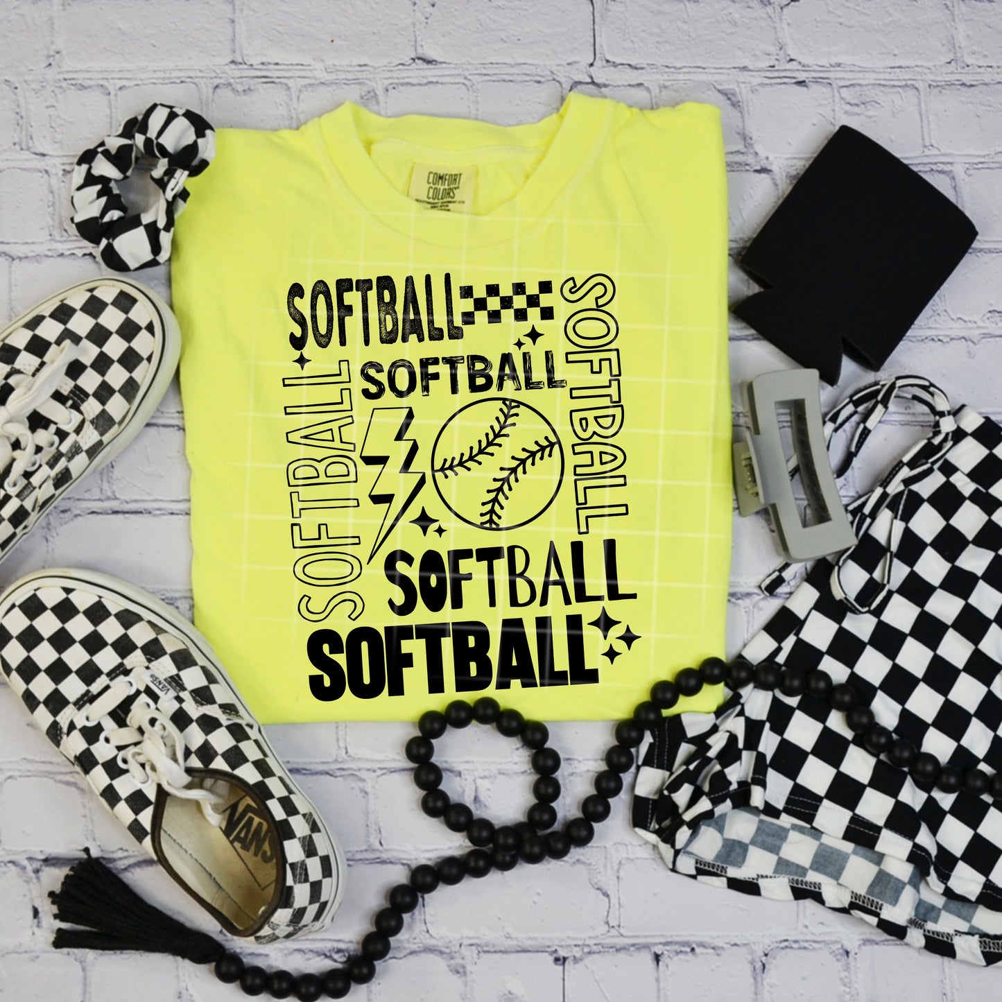 Softball Single Color-Ready to Press Transfer