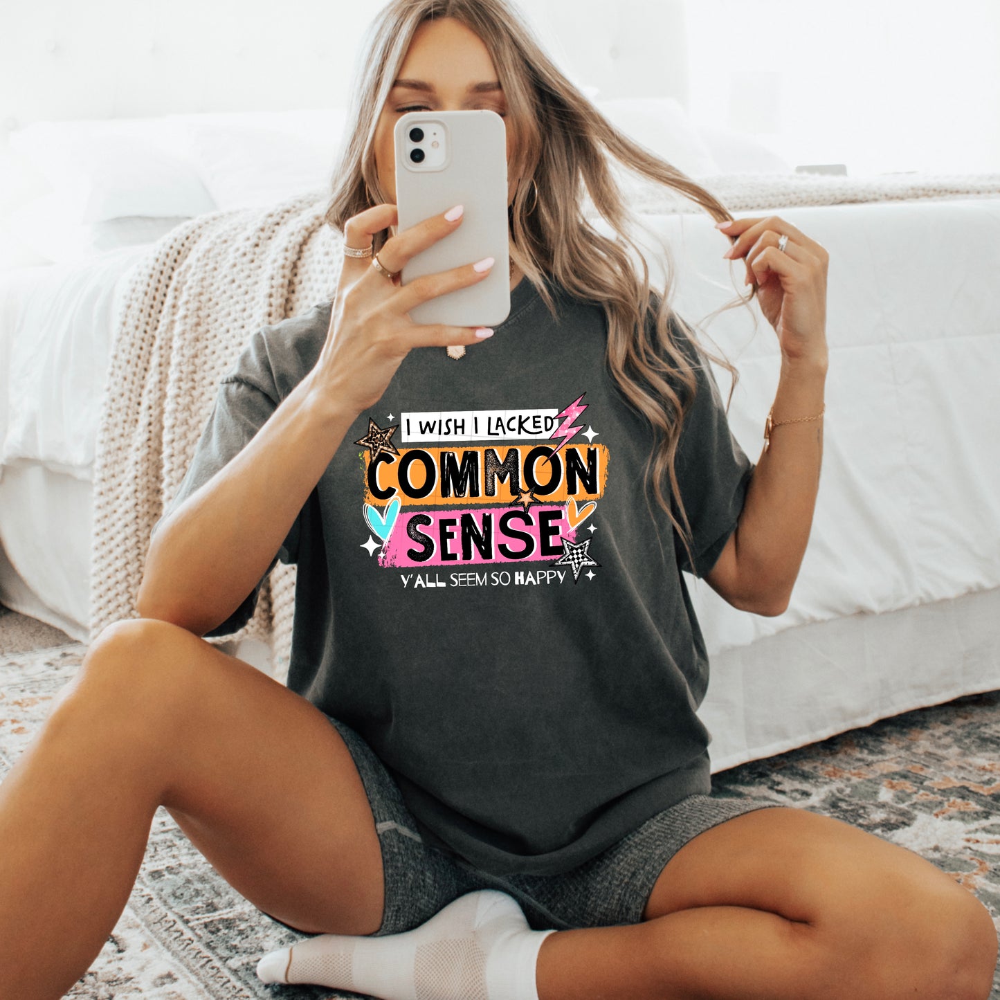 Common Sense White-Ready to Press Transfer