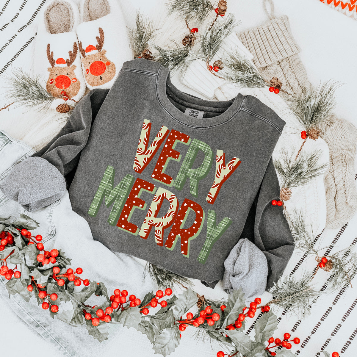 Very Merry Patterns-Ready to Press Transfer