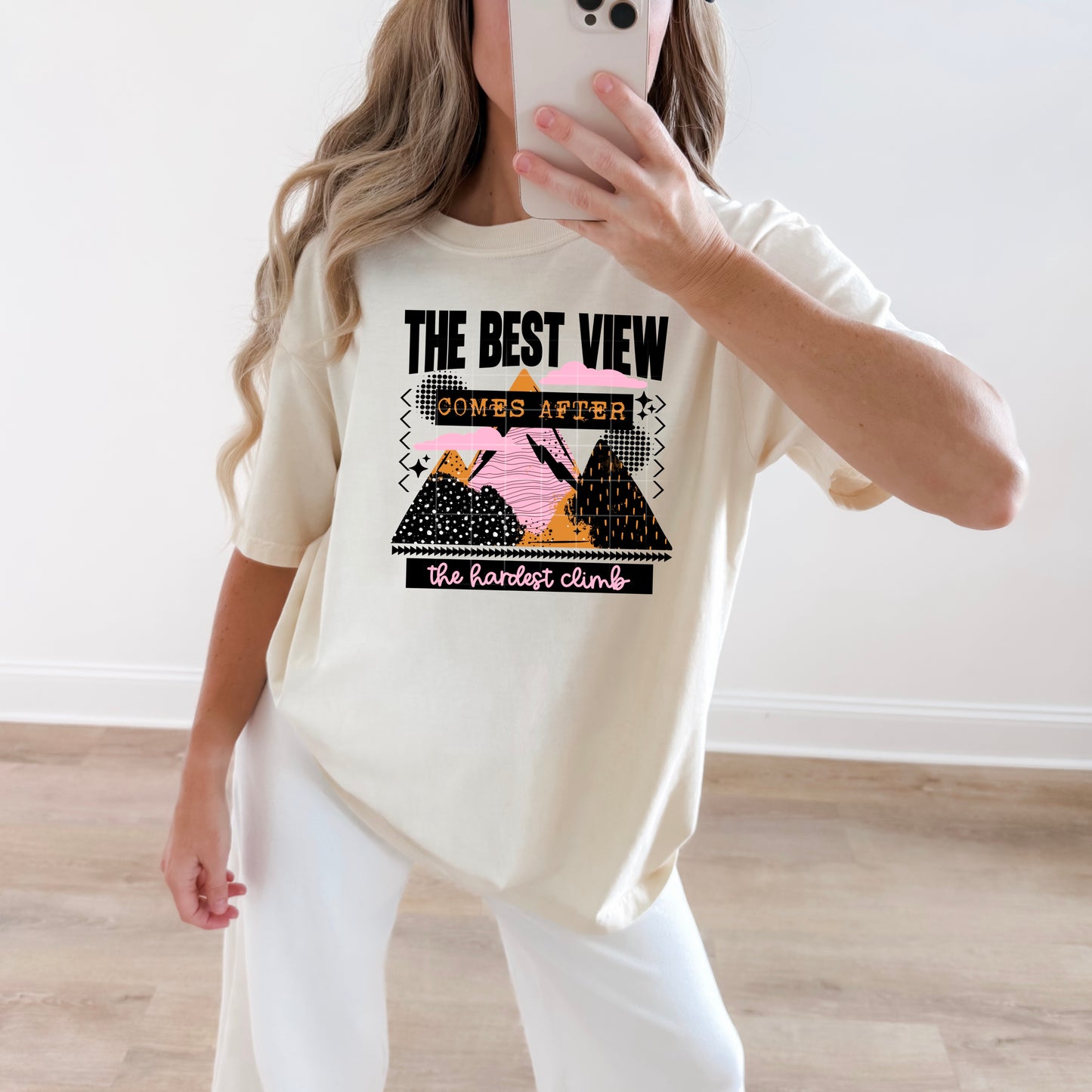 The Best View Black-Ready to Press Transfer