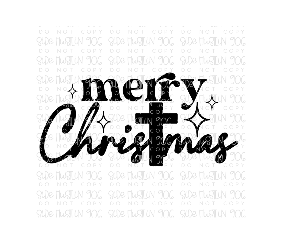 Merry Christmas-Ready to Press Transfer