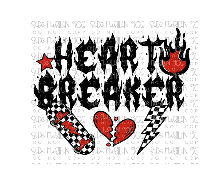 Heartbreaker-Ready to Press Transfer