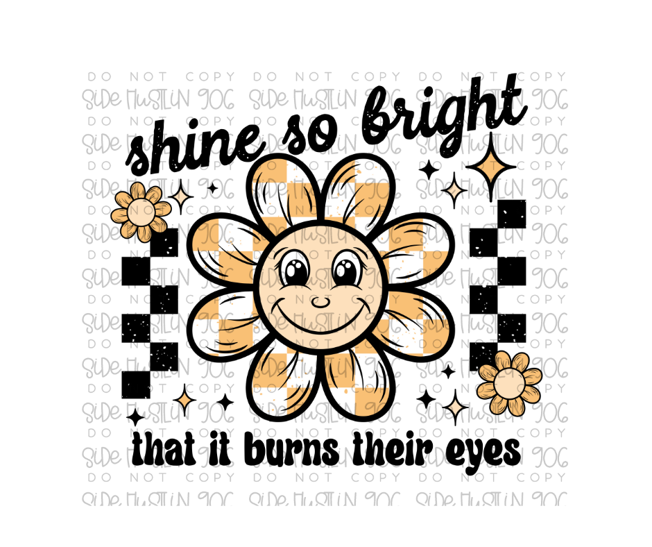 Shine so Bright-Ready to Press Transfer