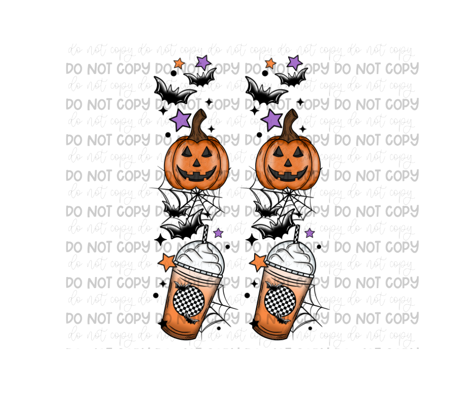 Halloween Ghost Sleeves-Ready to Press Transfer