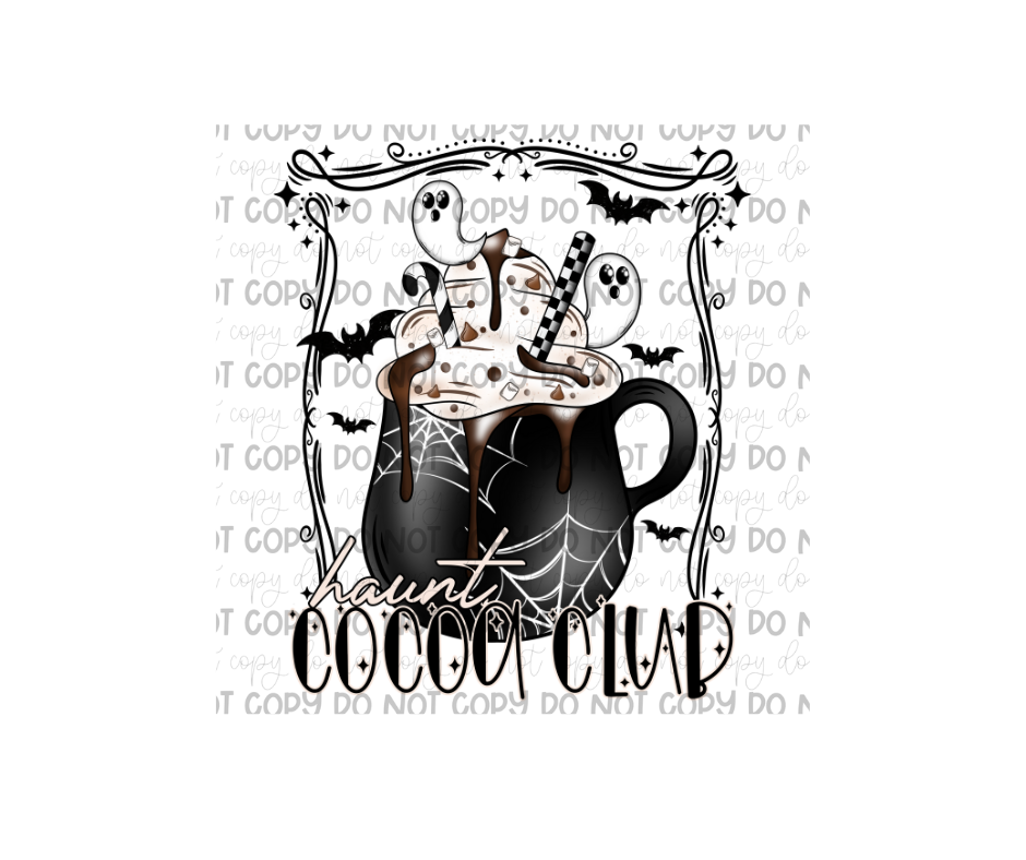 Haunt Cocoa Club-Ready to Press Transfer