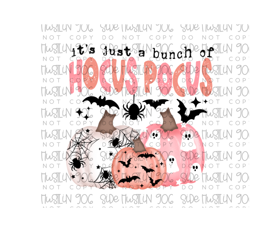 Hocus Pocus Pumpkins-Ready to Press Transfer